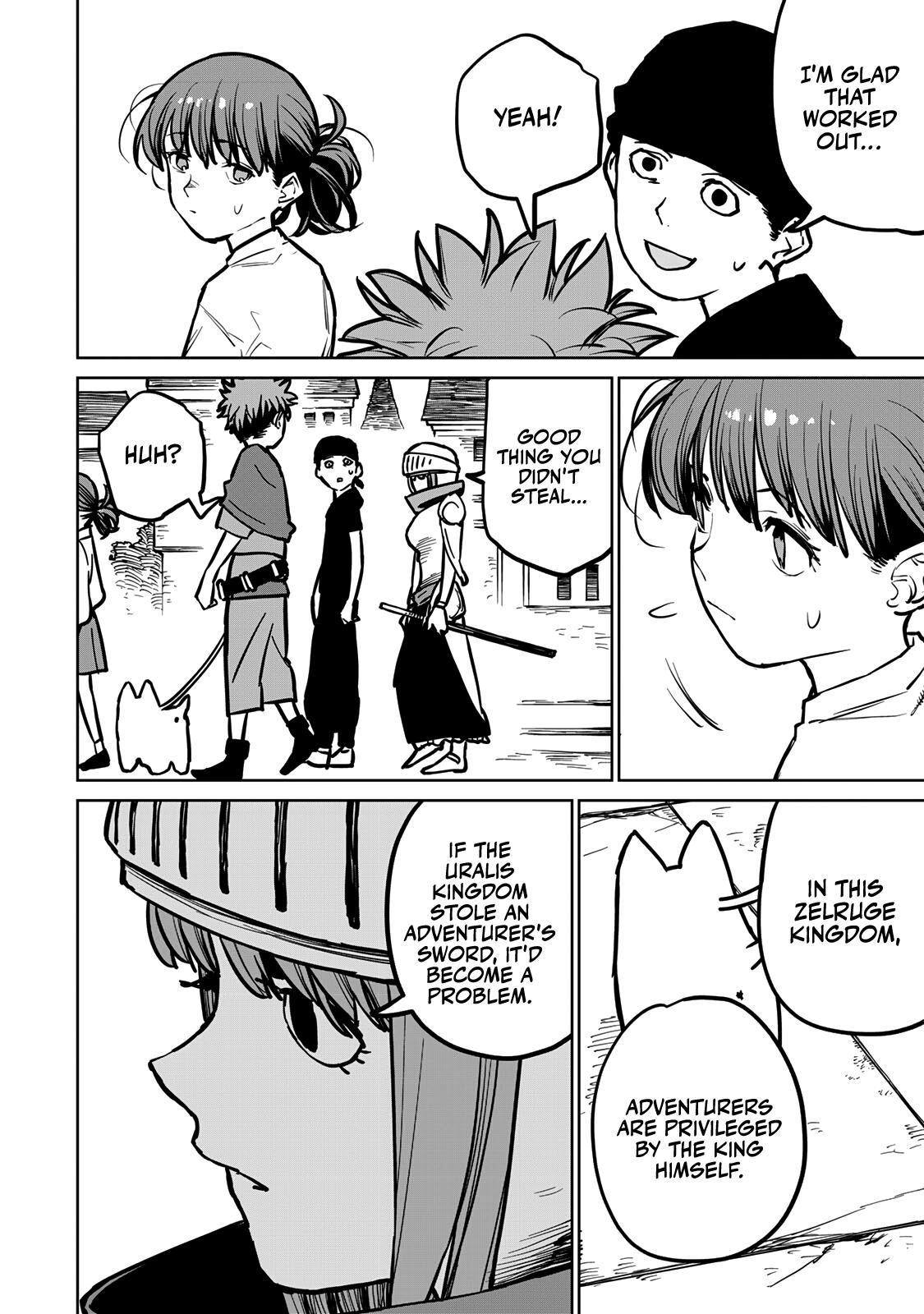 The Exiled Cheating Magician Enjoys a Carefree Second Life.: I Can Grant “Reinforcement Points” Not Only to Weapons, but to Anything, and I Can Revoke the Effects at Any Time I Choose. But Are Those Left Behind Okay? Chapter 29 page 39 - 