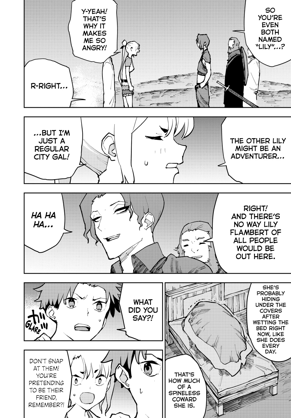 The Exiled Cheating Magician Enjoys a Carefree Second Life.: I Can Grant “Reinforcement Points” Not Only to Weapons, but to Anything, and I Can Revoke the Effects at Any Time I Choose. But Are Those Left Behind Okay? Chapter 3 page 14 - 
