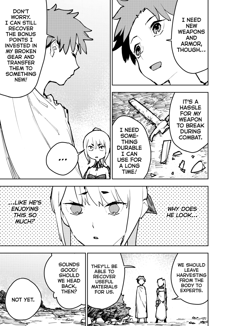 The Exiled Cheating Magician Enjoys a Carefree Second Life.: I Can Grant “Reinforcement Points” Not Only to Weapons, but to Anything, and I Can Revoke the Effects at Any Time I Choose. But Are Those Left Behind Okay? Chapter 3 page 3 - 