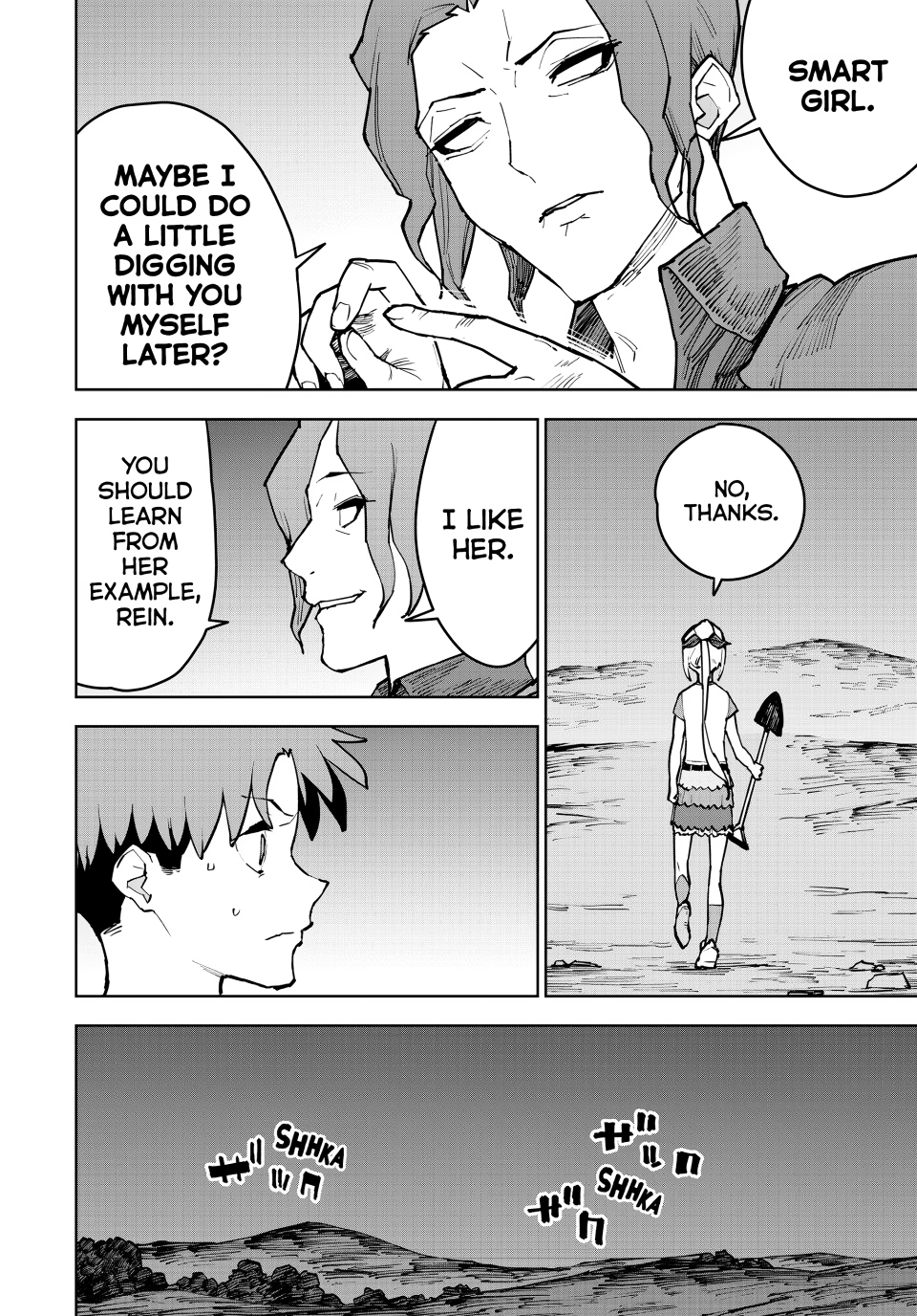 The Exiled Cheating Magician Enjoys a Carefree Second Life.: I Can Grant “Reinforcement Points” Not Only to Weapons, but to Anything, and I Can Revoke the Effects at Any Time I Choose. But Are Those Left Behind Okay? Chapter 3 page 22 - 
