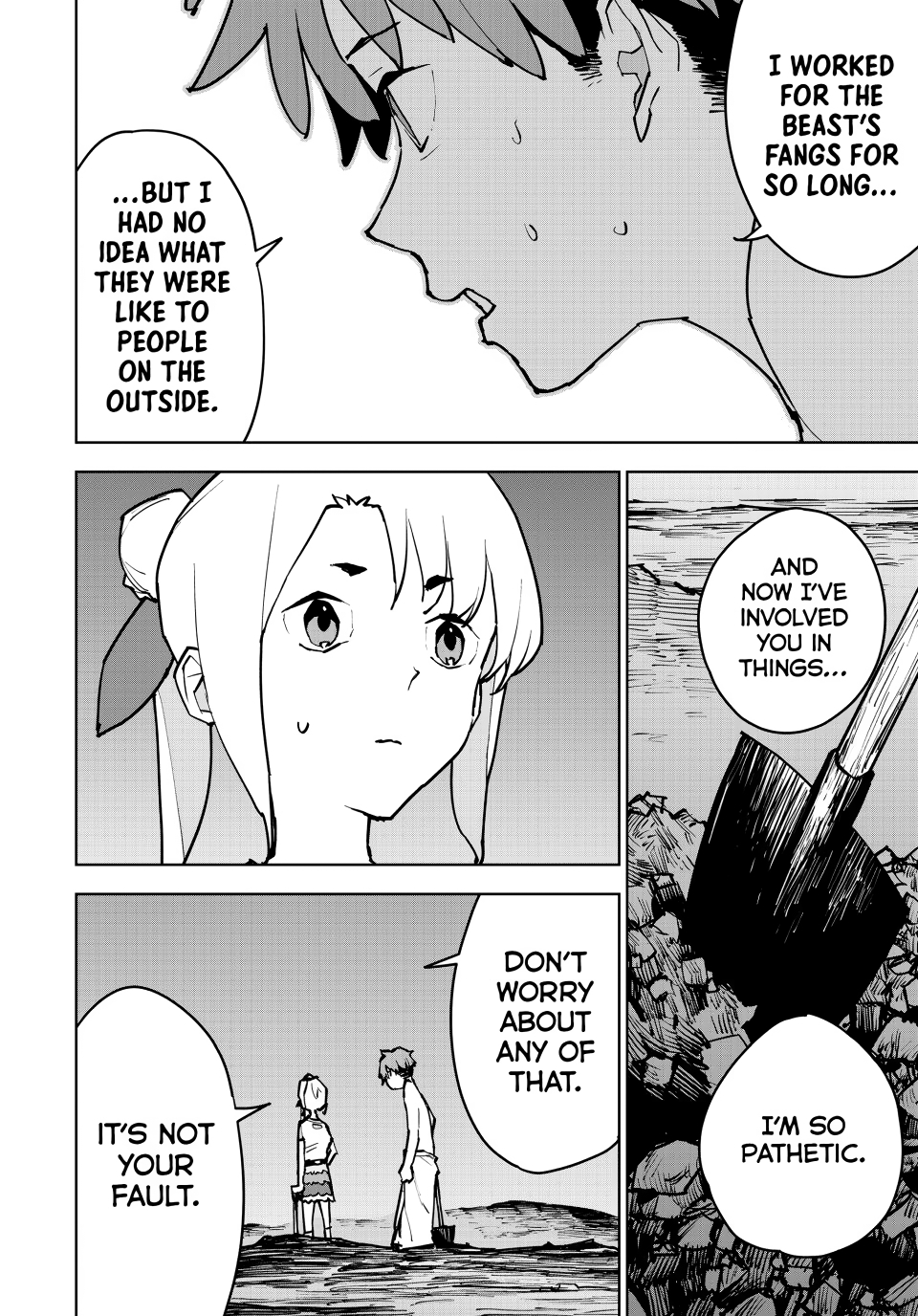 The Exiled Cheating Magician Enjoys a Carefree Second Life.: I Can Grant “Reinforcement Points” Not Only to Weapons, but to Anything, and I Can Revoke the Effects at Any Time I Choose. But Are Those Left Behind Okay? Chapter 3 page 24 - 