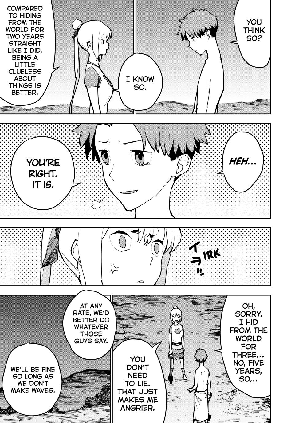 The Exiled Cheating Magician Enjoys a Carefree Second Life.: I Can Grant “Reinforcement Points” Not Only to Weapons, but to Anything, and I Can Revoke the Effects at Any Time I Choose. But Are Those Left Behind Okay? Chapter 3 page 25 - 