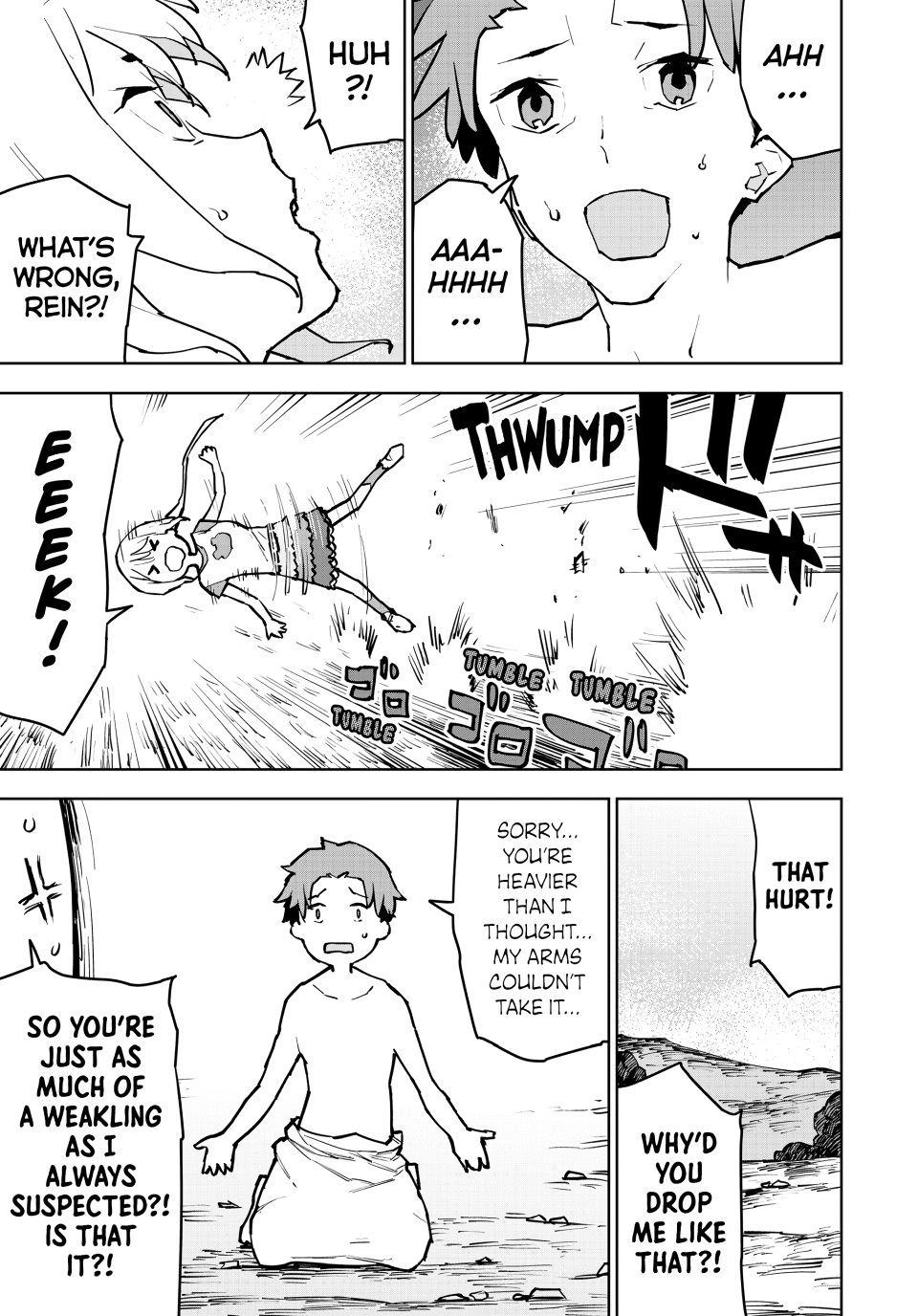 The Exiled Cheating Magician Enjoys a Carefree Second Life.: I Can Grant “Reinforcement Points” Not Only to Weapons, but to Anything, and I Can Revoke the Effects at Any Time I Choose. But Are Those Left Behind Okay? Chapter 3 page 35 - 