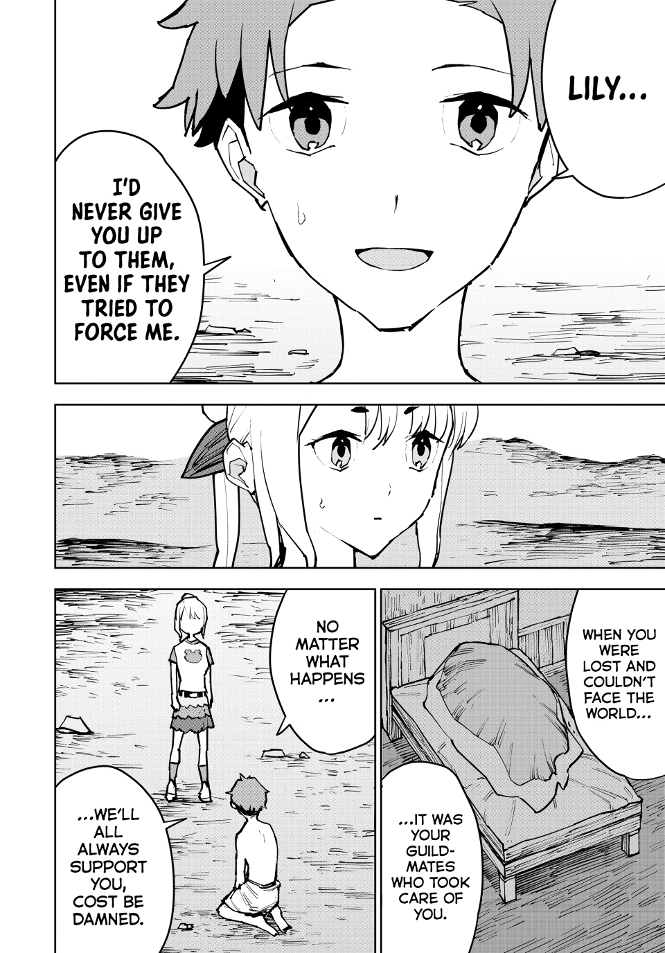 The Exiled Cheating Magician Enjoys a Carefree Second Life.: I Can Grant “Reinforcement Points” Not Only to Weapons, but to Anything, and I Can Revoke the Effects at Any Time I Choose. But Are Those Left Behind Okay? Chapter 3 page 36 - 