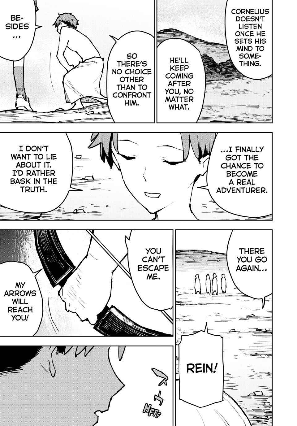 The Exiled Cheating Magician Enjoys a Carefree Second Life.: I Can Grant “Reinforcement Points” Not Only to Weapons, but to Anything, and I Can Revoke the Effects at Any Time I Choose. But Are Those Left Behind Okay? Chapter 3 page 37 - 