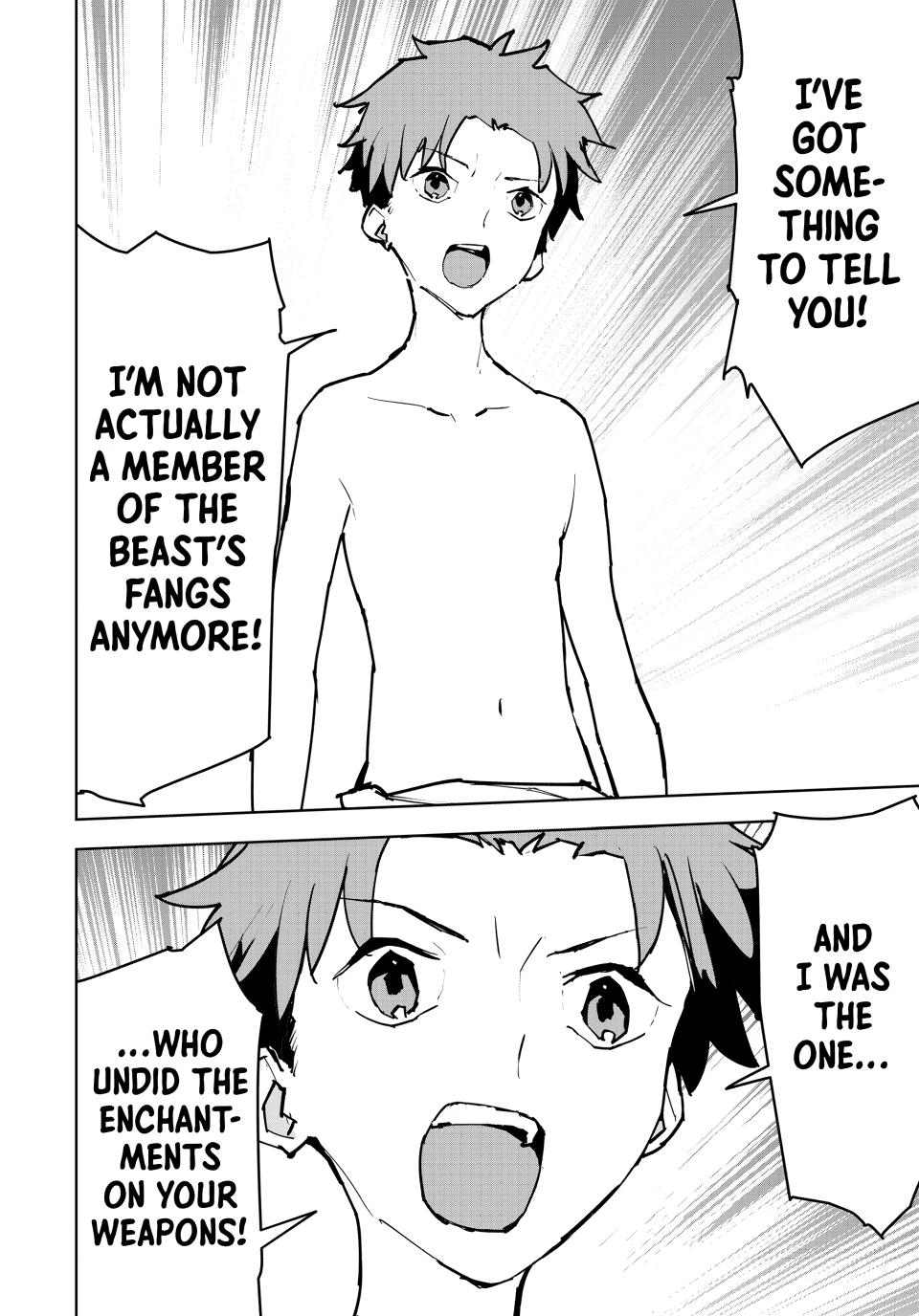 The Exiled Cheating Magician Enjoys a Carefree Second Life.: I Can Grant “Reinforcement Points” Not Only to Weapons, but to Anything, and I Can Revoke the Effects at Any Time I Choose. But Are Those Left Behind Okay? Chapter 3 page 38 - 