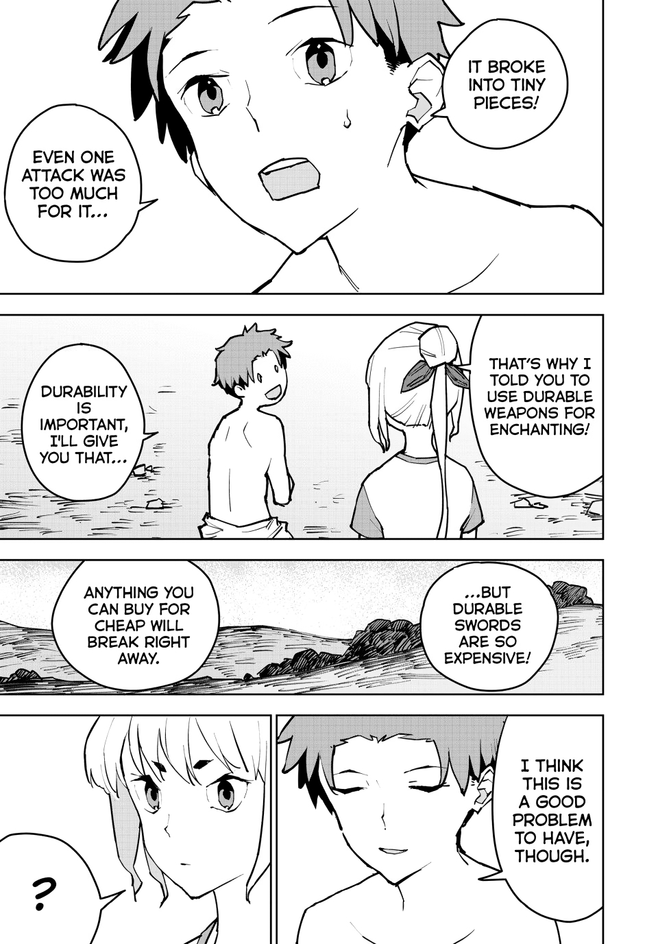 The Exiled Cheating Magician Enjoys a Carefree Second Life.: I Can Grant “Reinforcement Points” Not Only to Weapons, but to Anything, and I Can Revoke the Effects at Any Time I Choose. But Are Those Left Behind Okay? Chapter 3 page 47 - 