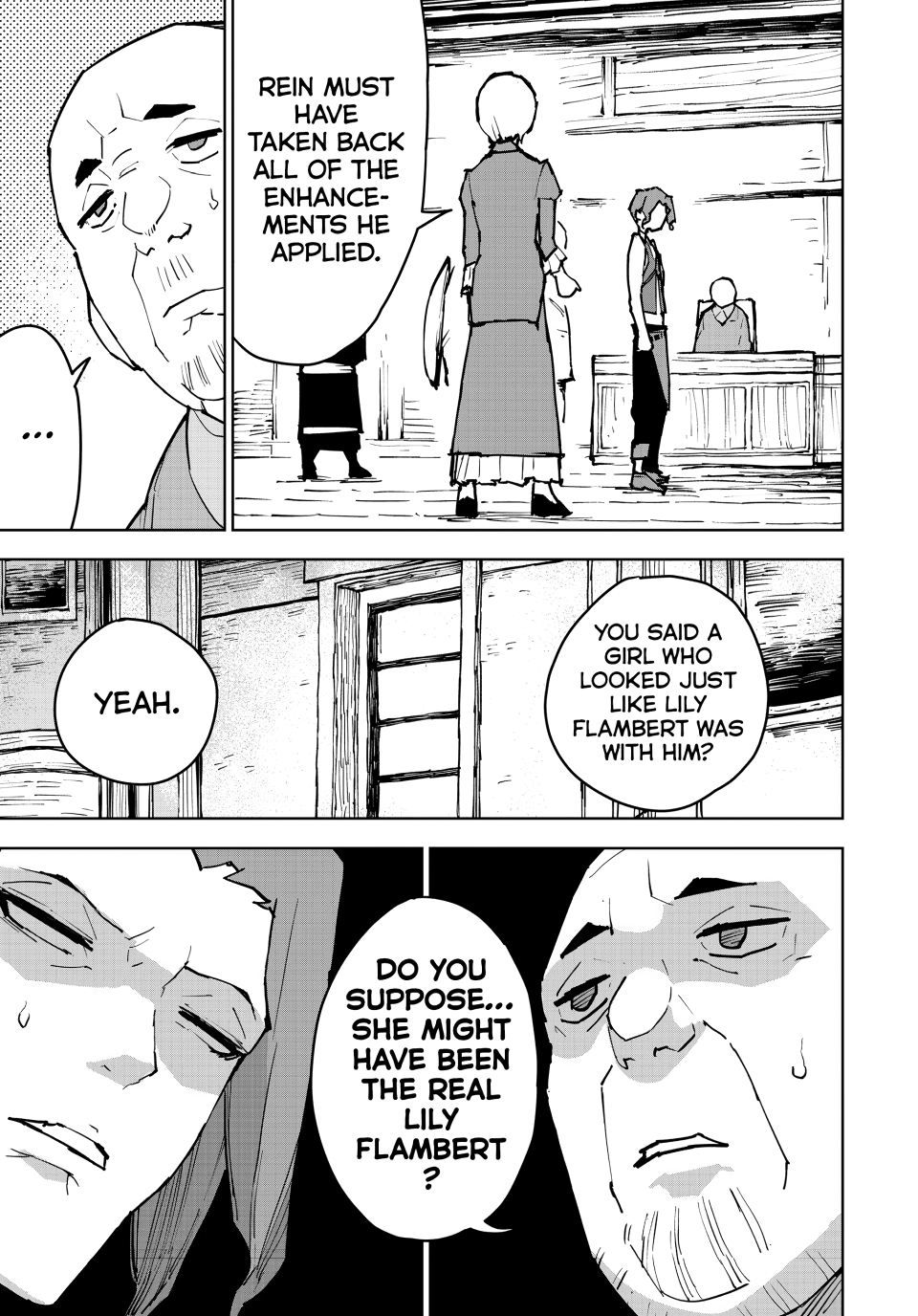 The Exiled Cheating Magician Enjoys a Carefree Second Life.: I Can Grant “Reinforcement Points” Not Only to Weapons, but to Anything, and I Can Revoke the Effects at Any Time I Choose. But Are Those Left Behind Okay? Chapter 3 page 51 - 
