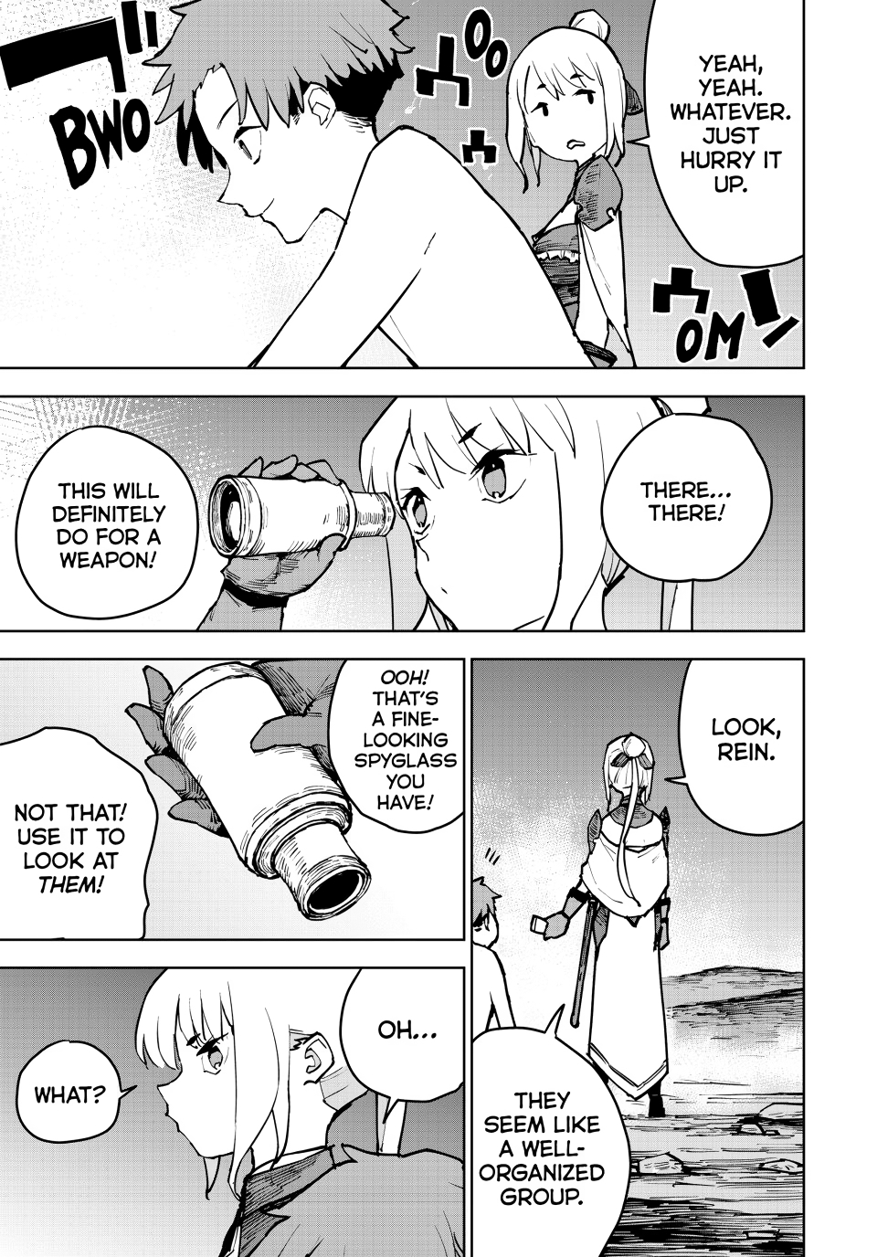 The Exiled Cheating Magician Enjoys a Carefree Second Life.: I Can Grant “Reinforcement Points” Not Only to Weapons, but to Anything, and I Can Revoke the Effects at Any Time I Choose. But Are Those Left Behind Okay? Chapter 3 page 7 - 