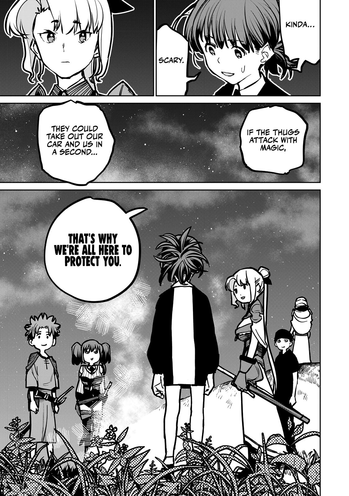 The Exiled Cheating Magician Enjoys a Carefree Second Life.: I Can Grant “Reinforcement Points” Not Only to Weapons, but to Anything, and I Can Revoke the Effects at Any Time I Choose. But Are Those Left Behind Okay? Chapter 30 page 24 - 