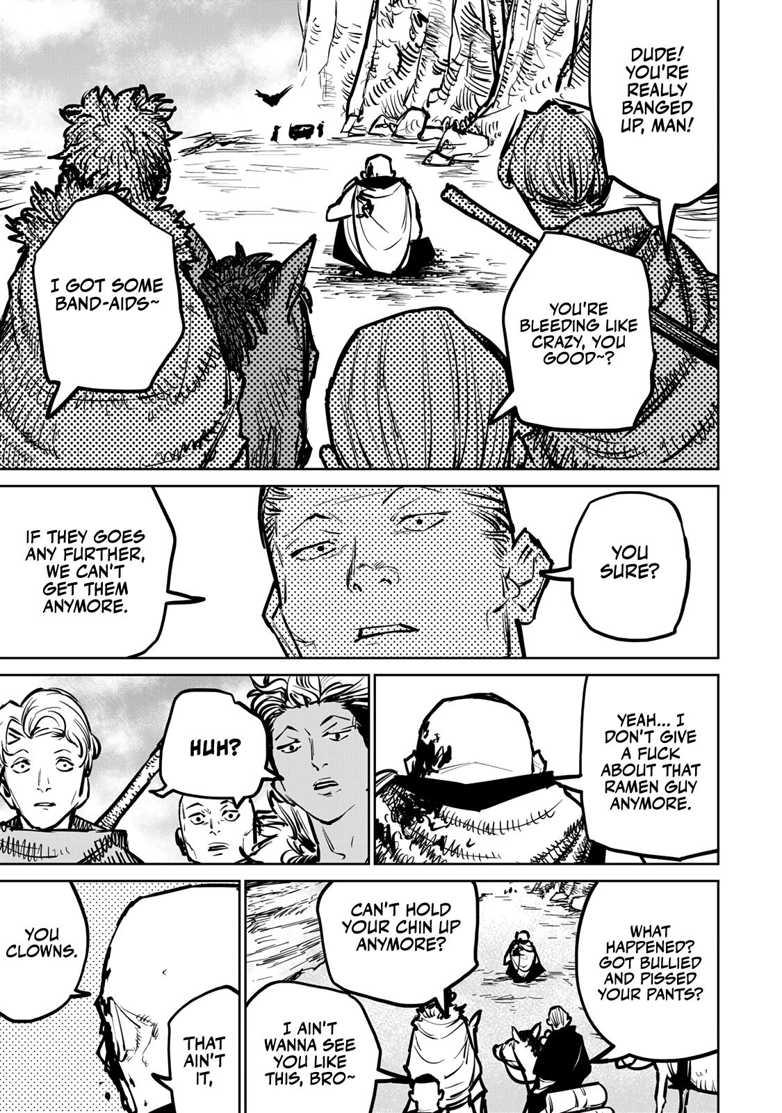 The Exiled Cheating Magician Enjoys a Carefree Second Life.: I Can Grant “Reinforcement Points” Not Only to Weapons, but to Anything, and I Can Revoke the Effects at Any Time I Choose. But Are Those Left Behind Okay? Chapter 30 page 50 - 