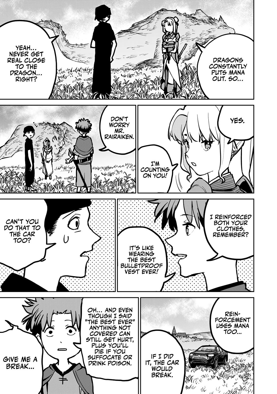 The Exiled Cheating Magician Enjoys a Carefree Second Life.: I Can Grant “Reinforcement Points” Not Only to Weapons, but to Anything, and I Can Revoke the Effects at Any Time I Choose. But Are Those Left Behind Okay? Chapter 30 page 6 - 