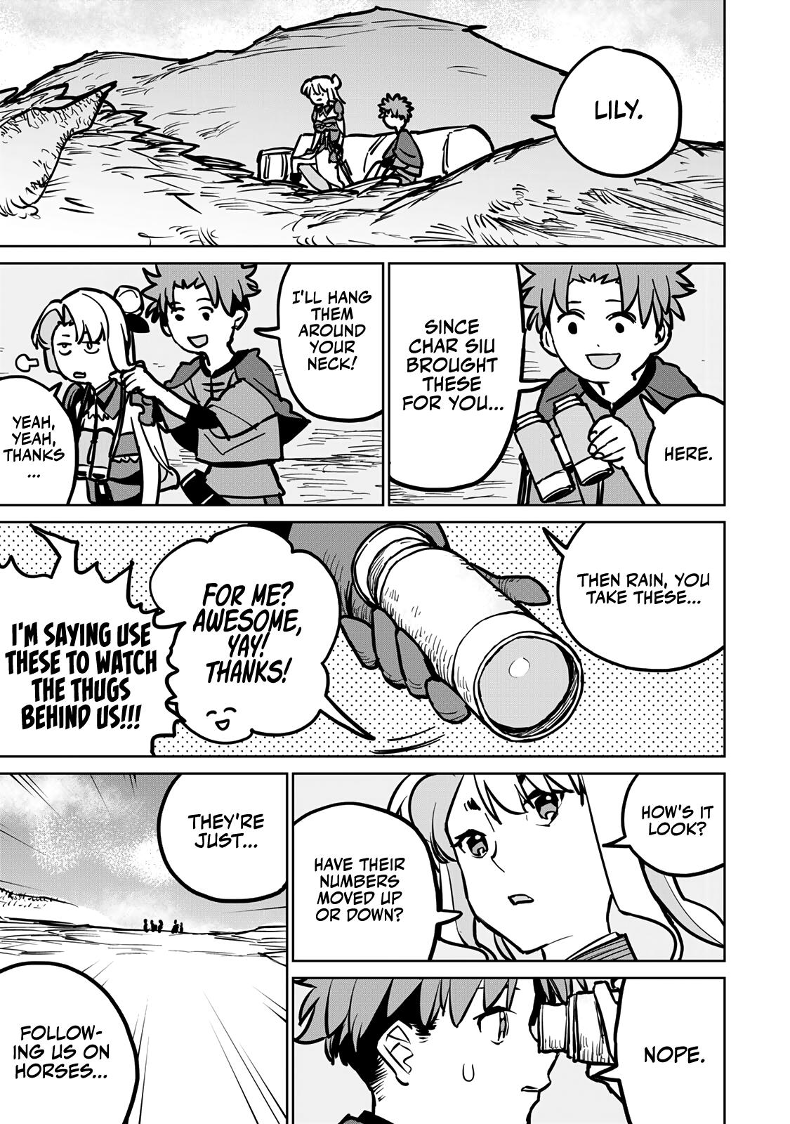 The Exiled Cheating Magician Enjoys a Carefree Second Life.: I Can Grant “Reinforcement Points” Not Only to Weapons, but to Anything, and I Can Revoke the Effects at Any Time I Choose. But Are Those Left Behind Okay? Chapter 30 page 10 - 