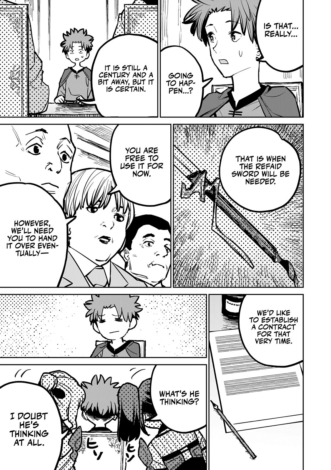 The Exiled Cheating Magician Enjoys a Carefree Second Life.: I Can Grant “Reinforcement Points” Not Only to Weapons, but to Anything, and I Can Revoke the Effects at Any Time I Choose. But Are Those Left Behind Okay? Chapter 31 page 14 - 