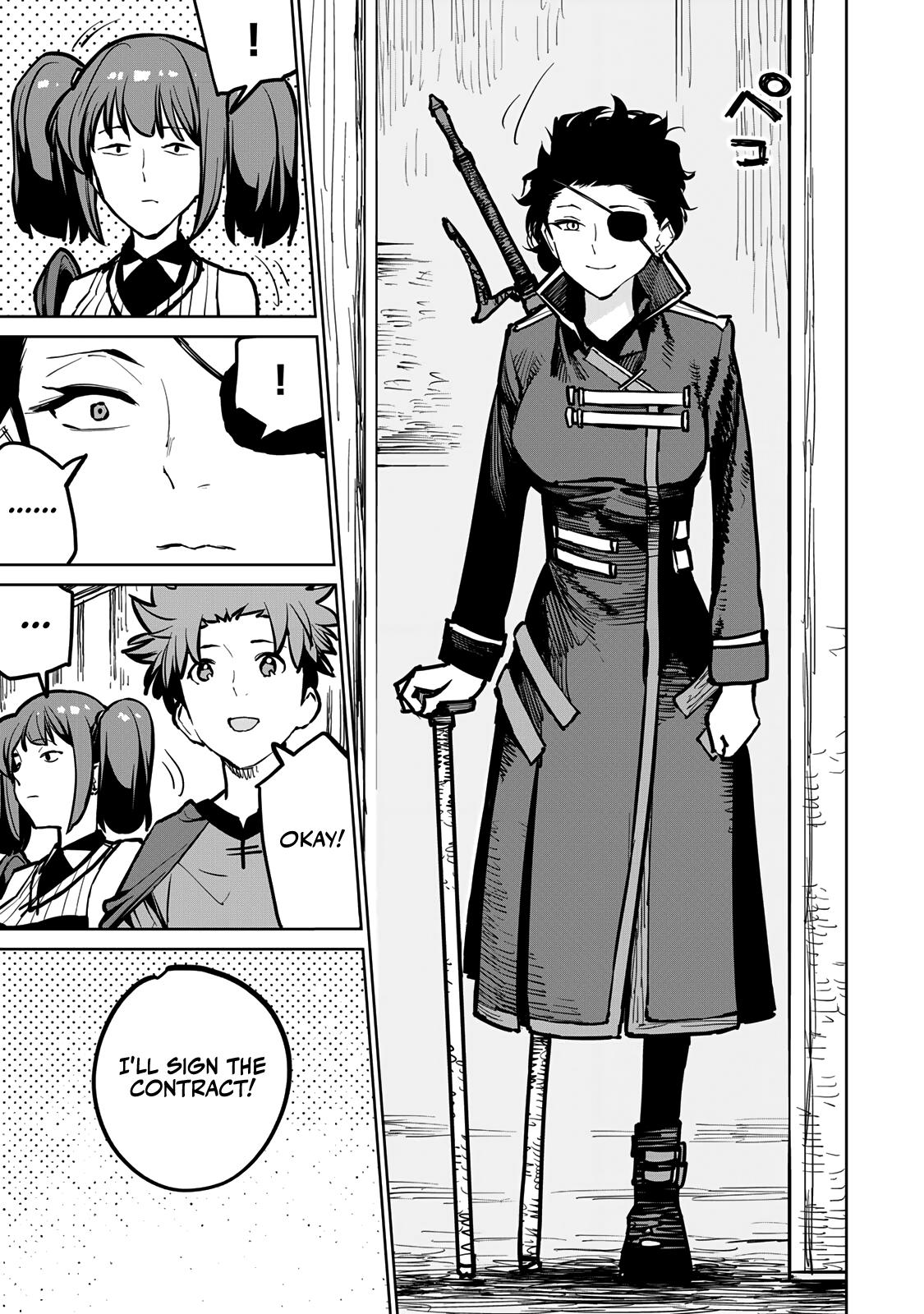 The Exiled Cheating Magician Enjoys a Carefree Second Life.: I Can Grant “Reinforcement Points” Not Only to Weapons, but to Anything, and I Can Revoke the Effects at Any Time I Choose. But Are Those Left Behind Okay? Chapter 31 page 16 - 
