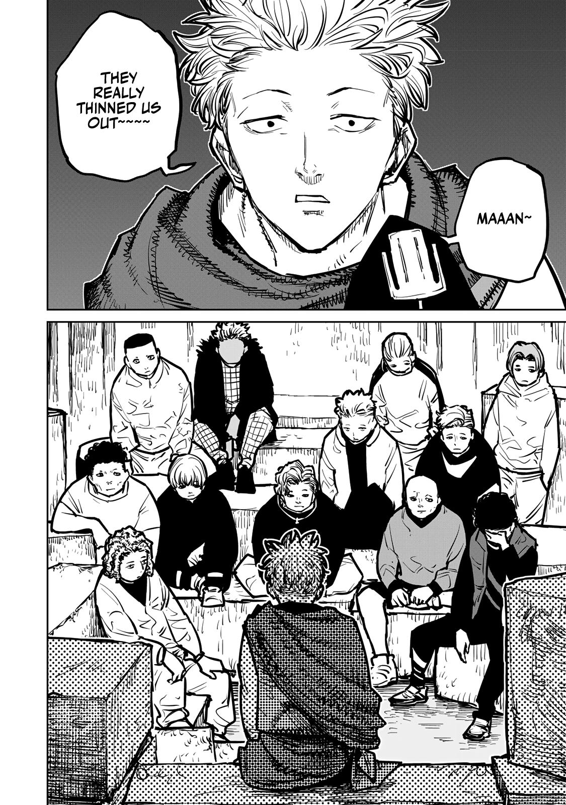 The Exiled Cheating Magician Enjoys a Carefree Second Life.: I Can Grant “Reinforcement Points” Not Only to Weapons, but to Anything, and I Can Revoke the Effects at Any Time I Choose. But Are Those Left Behind Okay? Chapter 31 page 35 - 