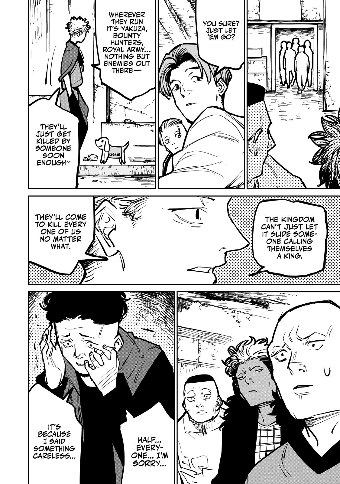 The Exiled Cheating Magician Enjoys a Carefree Second Life.: I Can Grant “Reinforcement Points” Not Only to Weapons, but to Anything, and I Can Revoke the Effects at Any Time I Choose. But Are Those Left Behind Okay? Chapter 31 page 37 - 