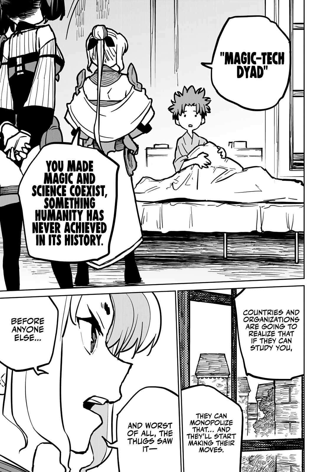 The Exiled Cheating Magician Enjoys a Carefree Second Life.: I Can Grant “Reinforcement Points” Not Only to Weapons, but to Anything, and I Can Revoke the Effects at Any Time I Choose. But Are Those Left Behind Okay? Chapter 31 page 8 - 