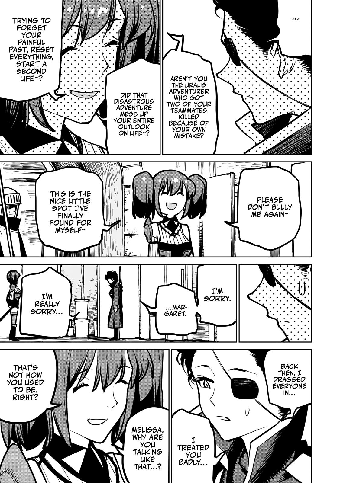 The Exiled Cheating Magician Enjoys a Carefree Second Life.: I Can Grant “Reinforcement Points” Not Only to Weapons, but to Anything, and I Can Revoke the Effects at Any Time I Choose. But Are Those Left Behind Okay? Chapter 32 page 28 - 