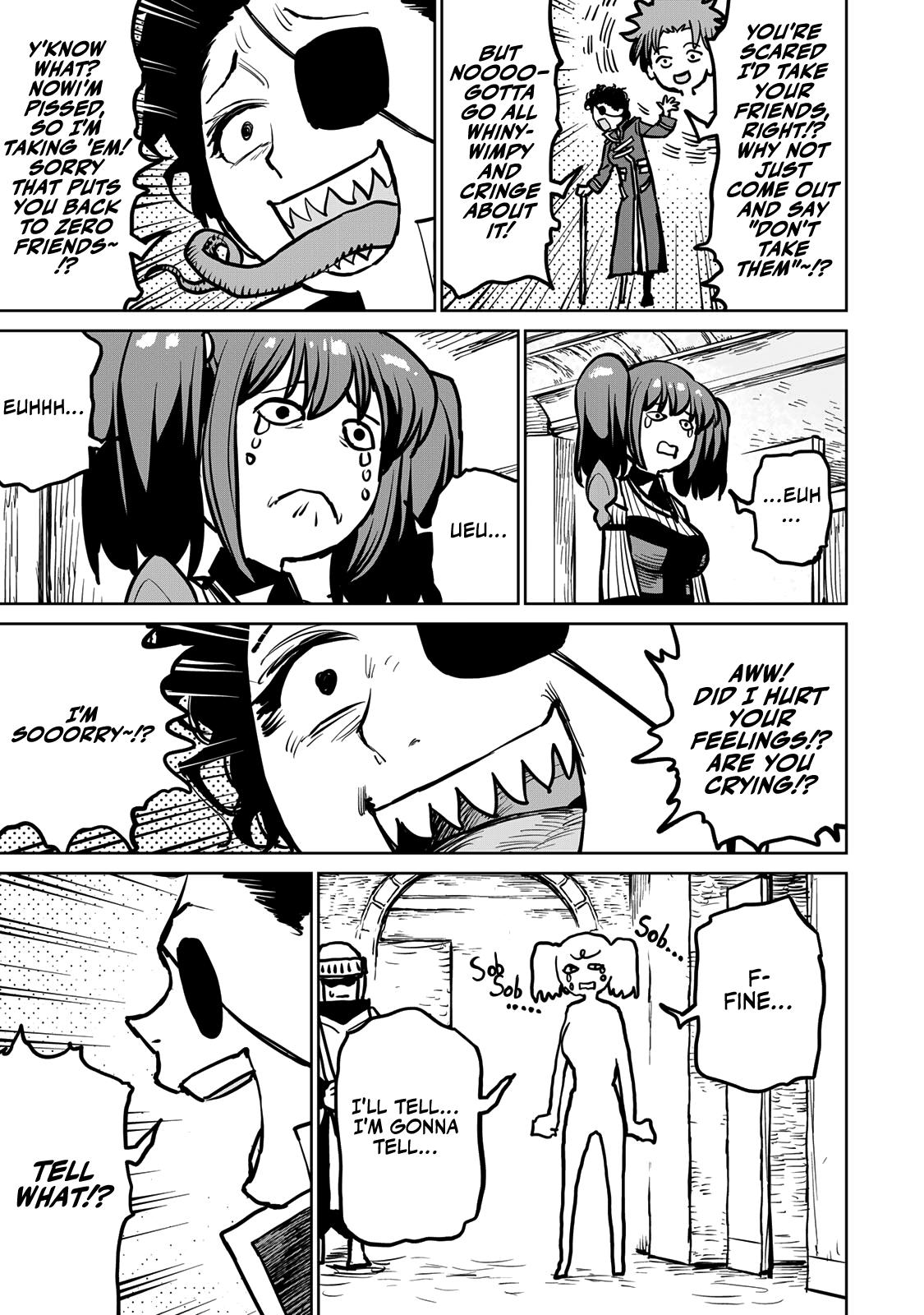 The Exiled Cheating Magician Enjoys a Carefree Second Life.: I Can Grant “Reinforcement Points” Not Only to Weapons, but to Anything, and I Can Revoke the Effects at Any Time I Choose. But Are Those Left Behind Okay? Chapter 32 page 34 - 