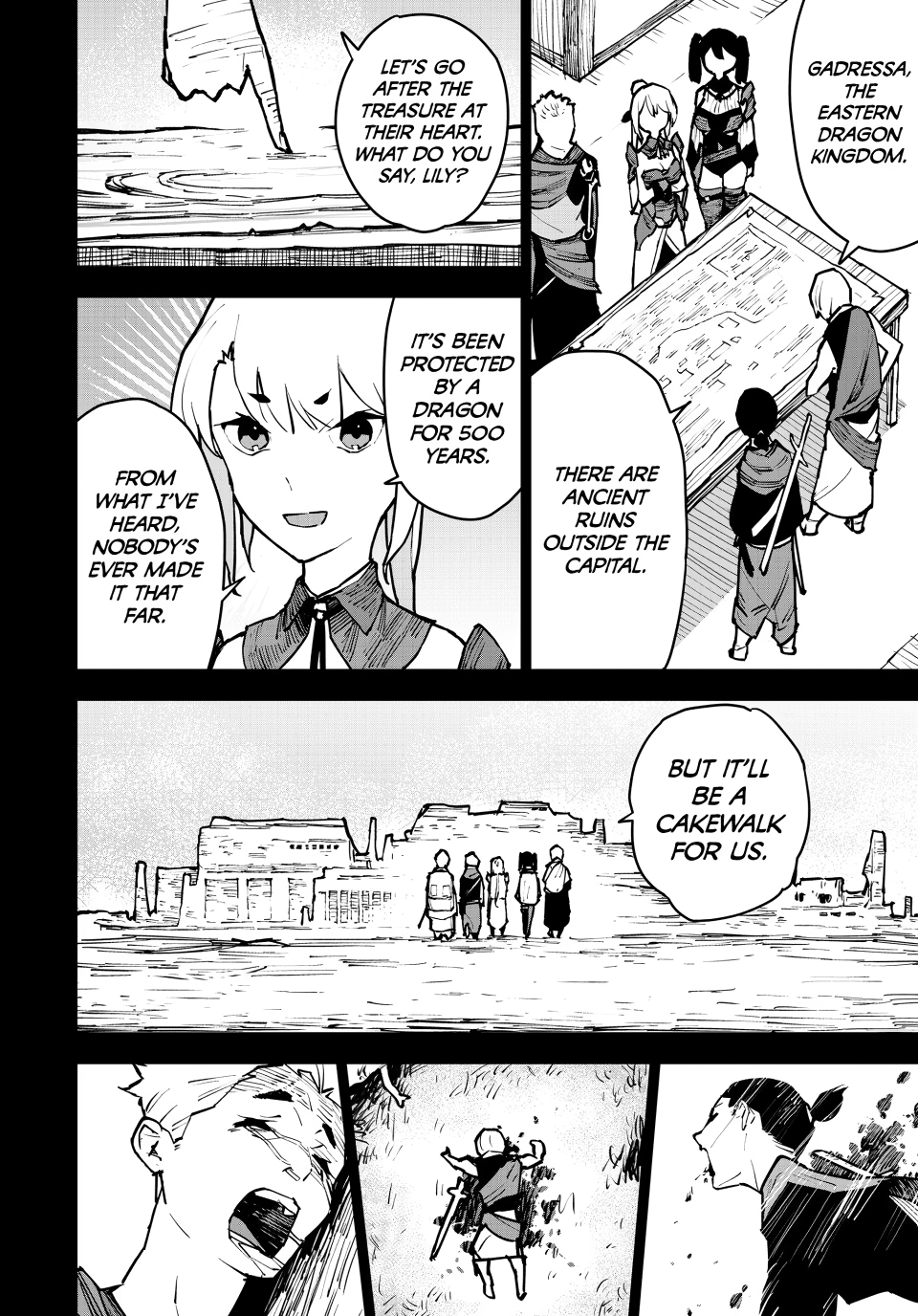 The Exiled Cheating Magician Enjoys a Carefree Second Life.: I Can Grant “Reinforcement Points” Not Only to Weapons, but to Anything, and I Can Revoke the Effects at Any Time I Choose. But Are Those Left Behind Okay? Chapter 4 page 14 - 