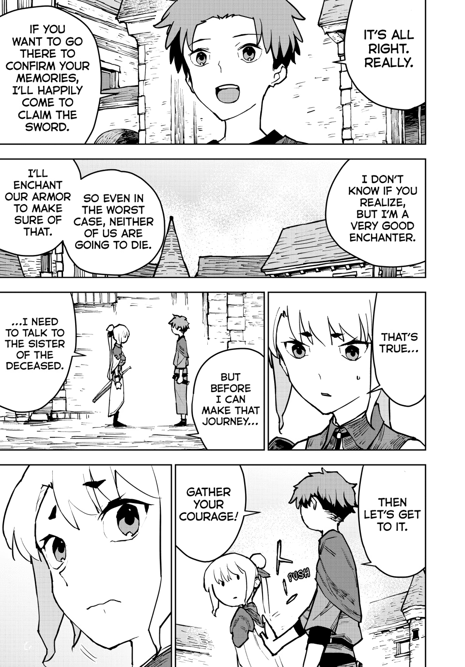 The Exiled Cheating Magician Enjoys a Carefree Second Life.: I Can Grant “Reinforcement Points” Not Only to Weapons, but to Anything, and I Can Revoke the Effects at Any Time I Choose. But Are Those Left Behind Okay? Chapter 4 page 23 - 
