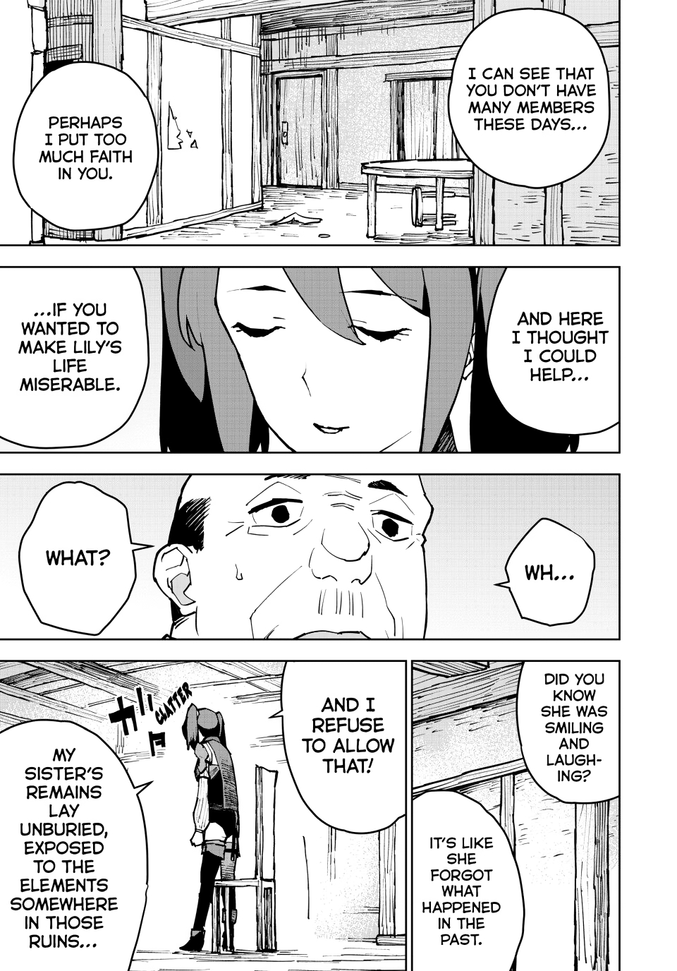 The Exiled Cheating Magician Enjoys a Carefree Second Life.: I Can Grant “Reinforcement Points” Not Only to Weapons, but to Anything, and I Can Revoke the Effects at Any Time I Choose. But Are Those Left Behind Okay? Chapter 4 page 27 - 