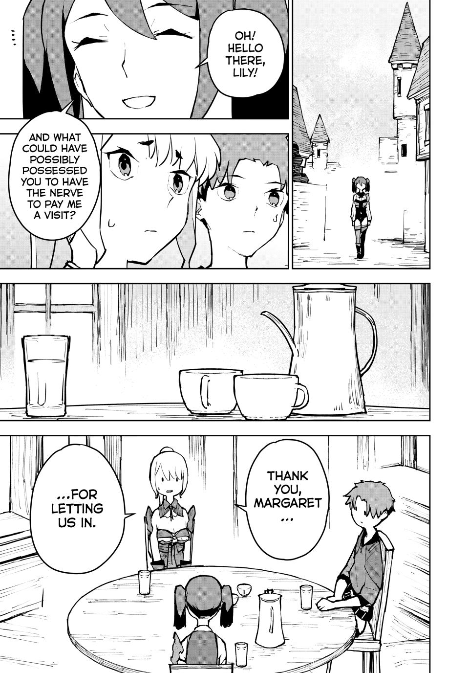 The Exiled Cheating Magician Enjoys a Carefree Second Life.: I Can Grant “Reinforcement Points” Not Only to Weapons, but to Anything, and I Can Revoke the Effects at Any Time I Choose. But Are Those Left Behind Okay? Chapter 4 page 29 - 