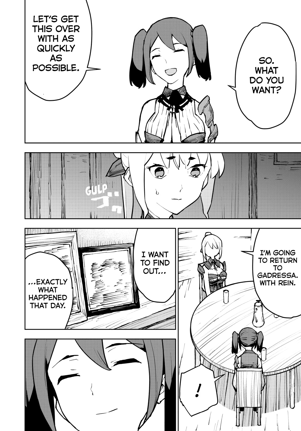 The Exiled Cheating Magician Enjoys a Carefree Second Life.: I Can Grant “Reinforcement Points” Not Only to Weapons, but to Anything, and I Can Revoke the Effects at Any Time I Choose. But Are Those Left Behind Okay? Chapter 4 page 30 - 