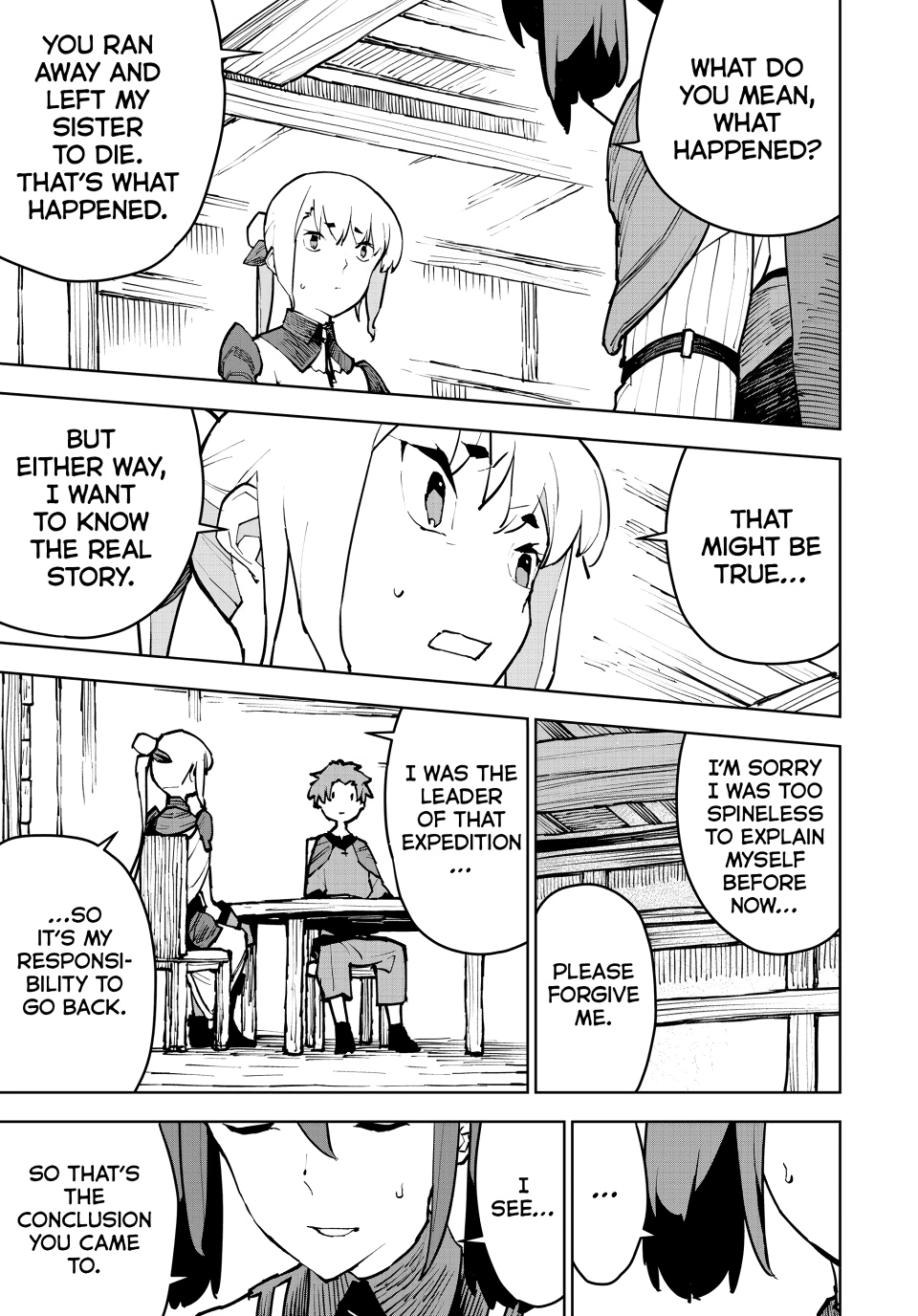The Exiled Cheating Magician Enjoys a Carefree Second Life.: I Can Grant “Reinforcement Points” Not Only to Weapons, but to Anything, and I Can Revoke the Effects at Any Time I Choose. But Are Those Left Behind Okay? Chapter 4 page 31 - 