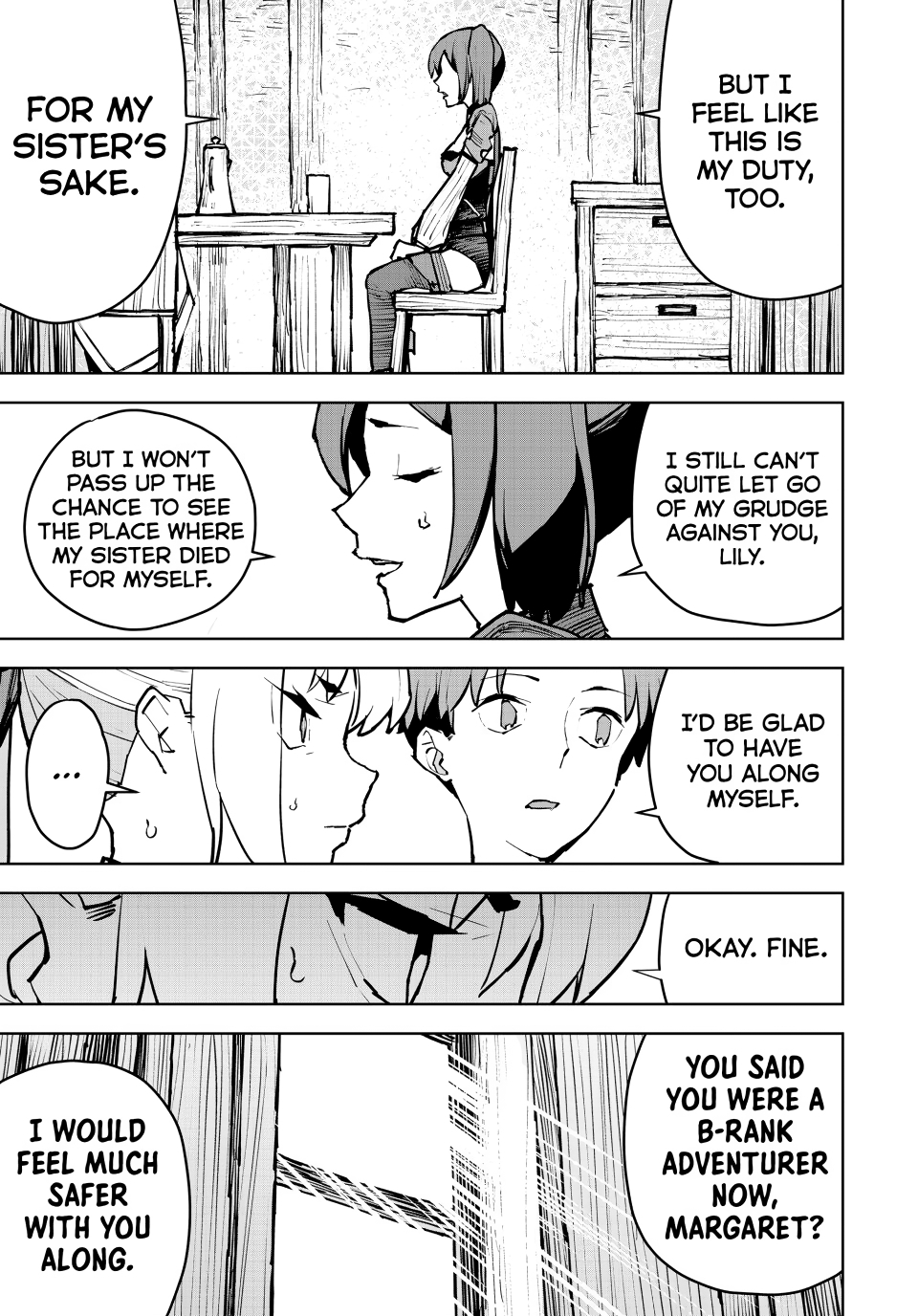 The Exiled Cheating Magician Enjoys a Carefree Second Life.: I Can Grant “Reinforcement Points” Not Only to Weapons, but to Anything, and I Can Revoke the Effects at Any Time I Choose. But Are Those Left Behind Okay? Chapter 4 page 33 - 
