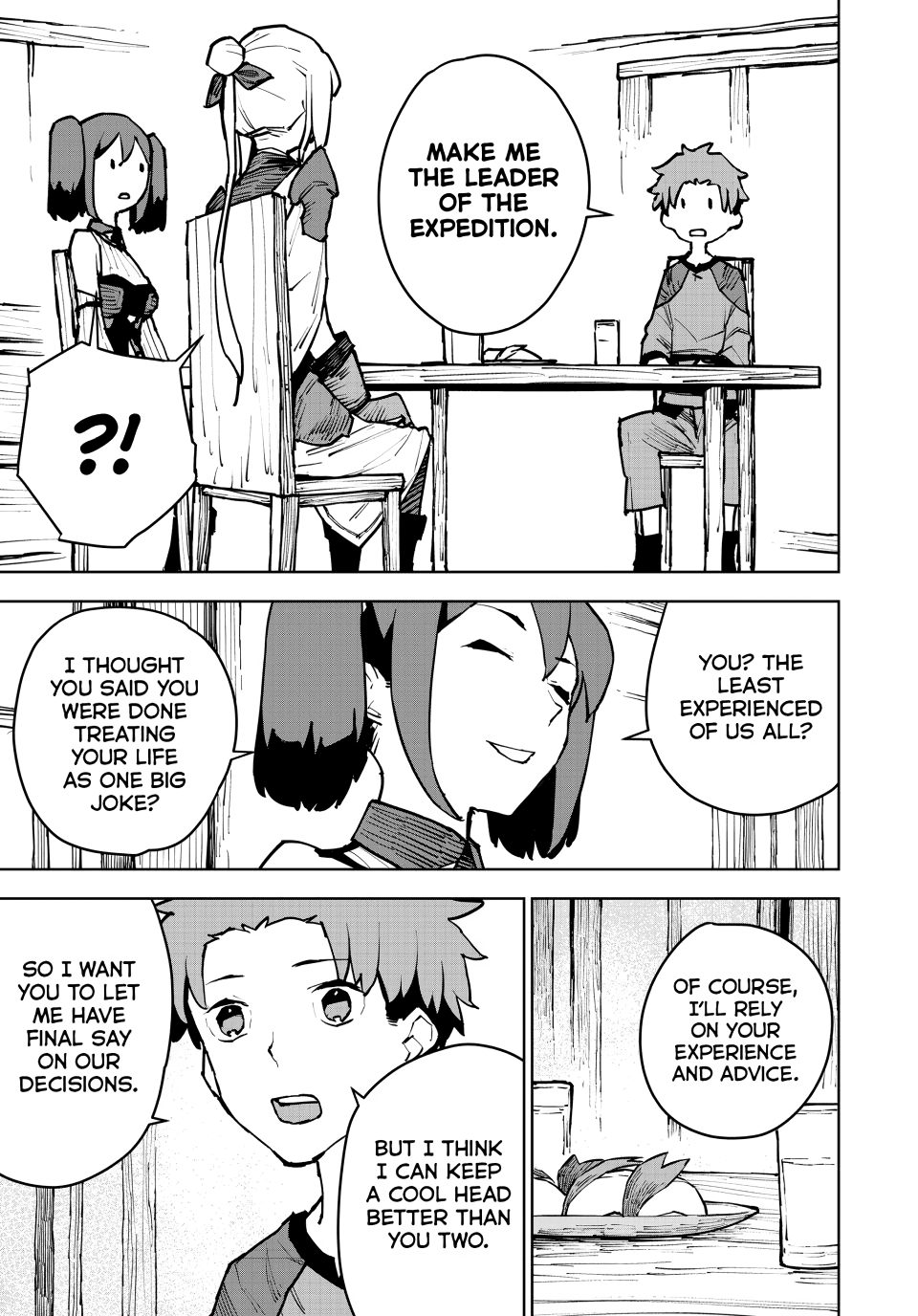 The Exiled Cheating Magician Enjoys a Carefree Second Life.: I Can Grant “Reinforcement Points” Not Only to Weapons, but to Anything, and I Can Revoke the Effects at Any Time I Choose. But Are Those Left Behind Okay? Chapter 5 page 19 - 
