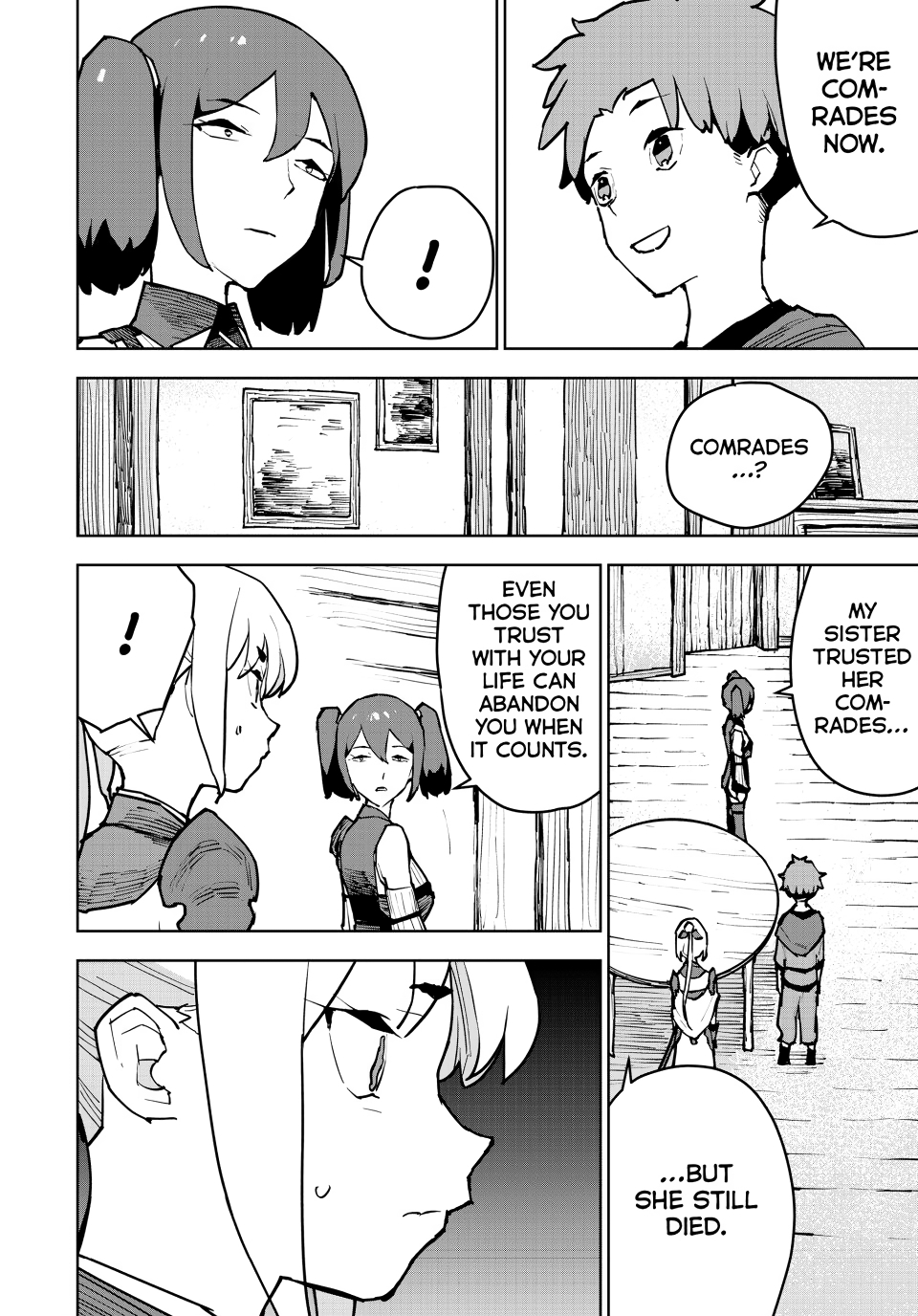 The Exiled Cheating Magician Enjoys a Carefree Second Life.: I Can Grant “Reinforcement Points” Not Only to Weapons, but to Anything, and I Can Revoke the Effects at Any Time I Choose. But Are Those Left Behind Okay? Chapter 5 page 24 - 