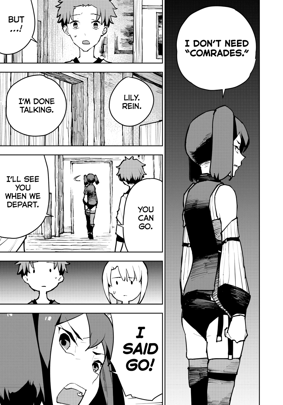 The Exiled Cheating Magician Enjoys a Carefree Second Life.: I Can Grant “Reinforcement Points” Not Only to Weapons, but to Anything, and I Can Revoke the Effects at Any Time I Choose. But Are Those Left Behind Okay? Chapter 5 page 25 - 