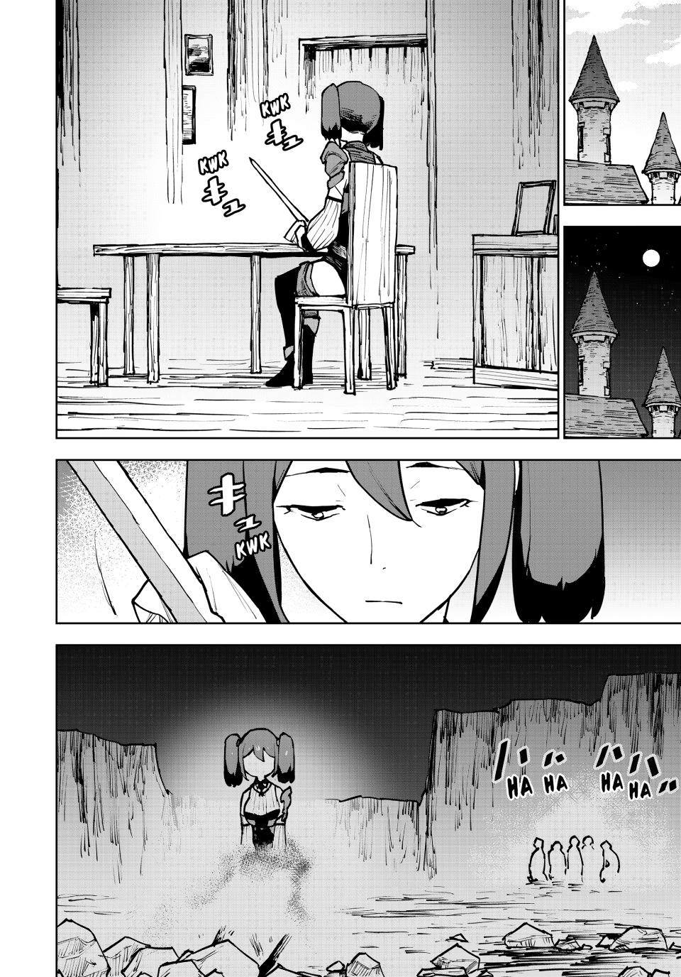 The Exiled Cheating Magician Enjoys a Carefree Second Life.: I Can Grant “Reinforcement Points” Not Only to Weapons, but to Anything, and I Can Revoke the Effects at Any Time I Choose. But Are Those Left Behind Okay? Chapter 5 page 26 - 