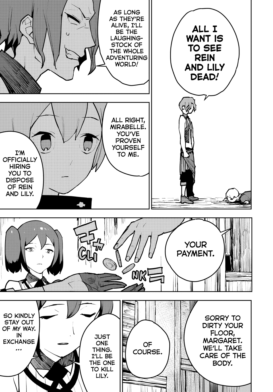 The Exiled Cheating Magician Enjoys a Carefree Second Life.: I Can Grant “Reinforcement Points” Not Only to Weapons, but to Anything, and I Can Revoke the Effects at Any Time I Choose. But Are Those Left Behind Okay? Chapter 5 page 41 - 