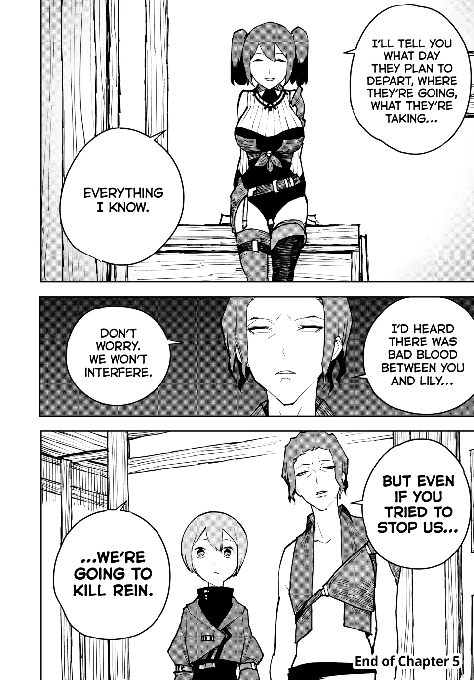 The Exiled Cheating Magician Enjoys a Carefree Second Life.: I Can Grant “Reinforcement Points” Not Only to Weapons, but to Anything, and I Can Revoke the Effects at Any Time I Choose. But Are Those Left Behind Okay? Chapter 5 page 42 - 