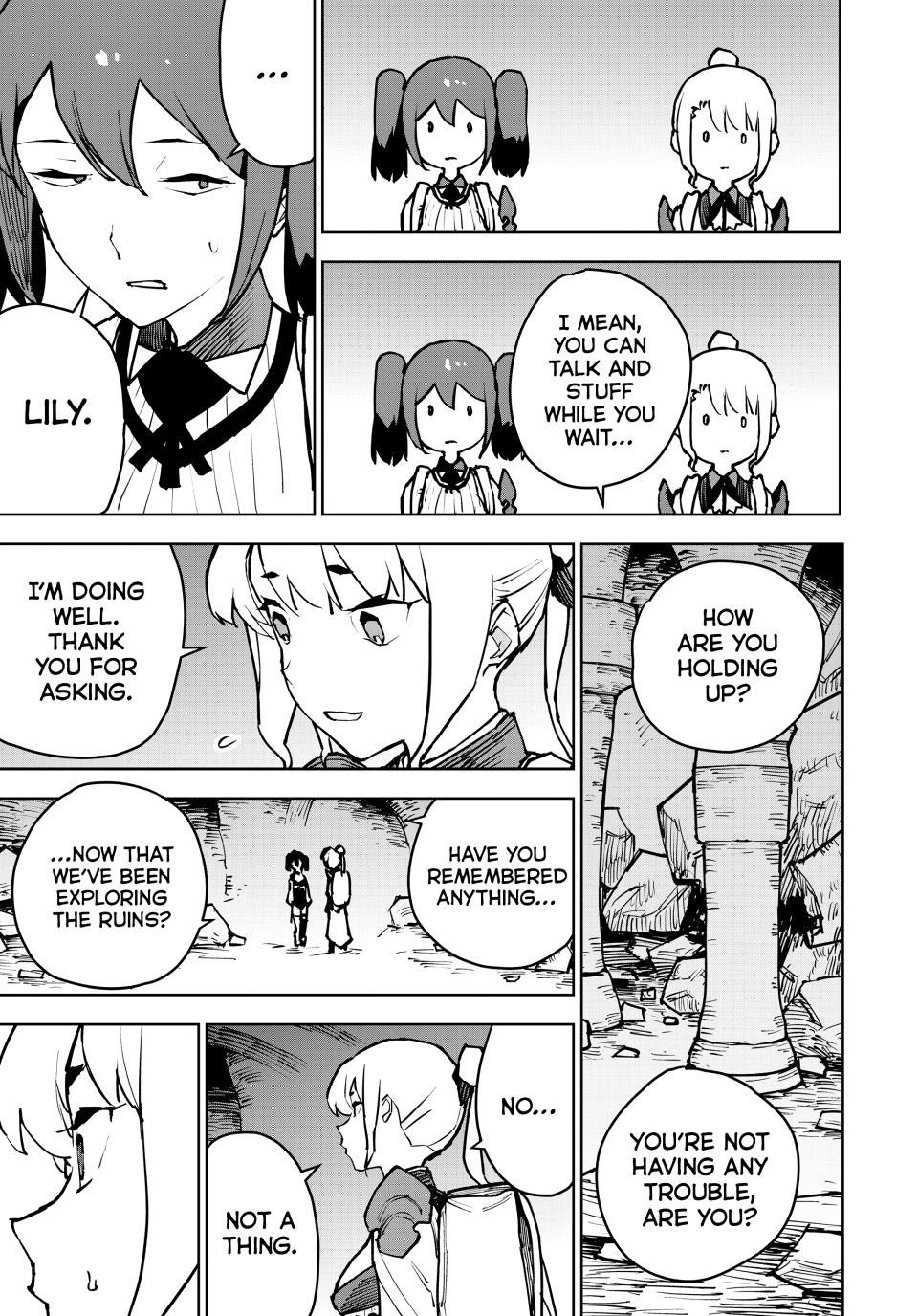 The Exiled Cheating Magician Enjoys a Carefree Second Life.: I Can Grant “Reinforcement Points” Not Only to Weapons, but to Anything, and I Can Revoke the Effects at Any Time I Choose. But Are Those Left Behind Okay? Chapter 6 page 25 - 