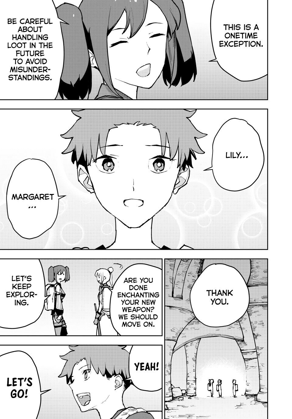 The Exiled Cheating Magician Enjoys a Carefree Second Life.: I Can Grant “Reinforcement Points” Not Only to Weapons, but to Anything, and I Can Revoke the Effects at Any Time I Choose. But Are Those Left Behind Okay? Chapter 6 page 31 - 