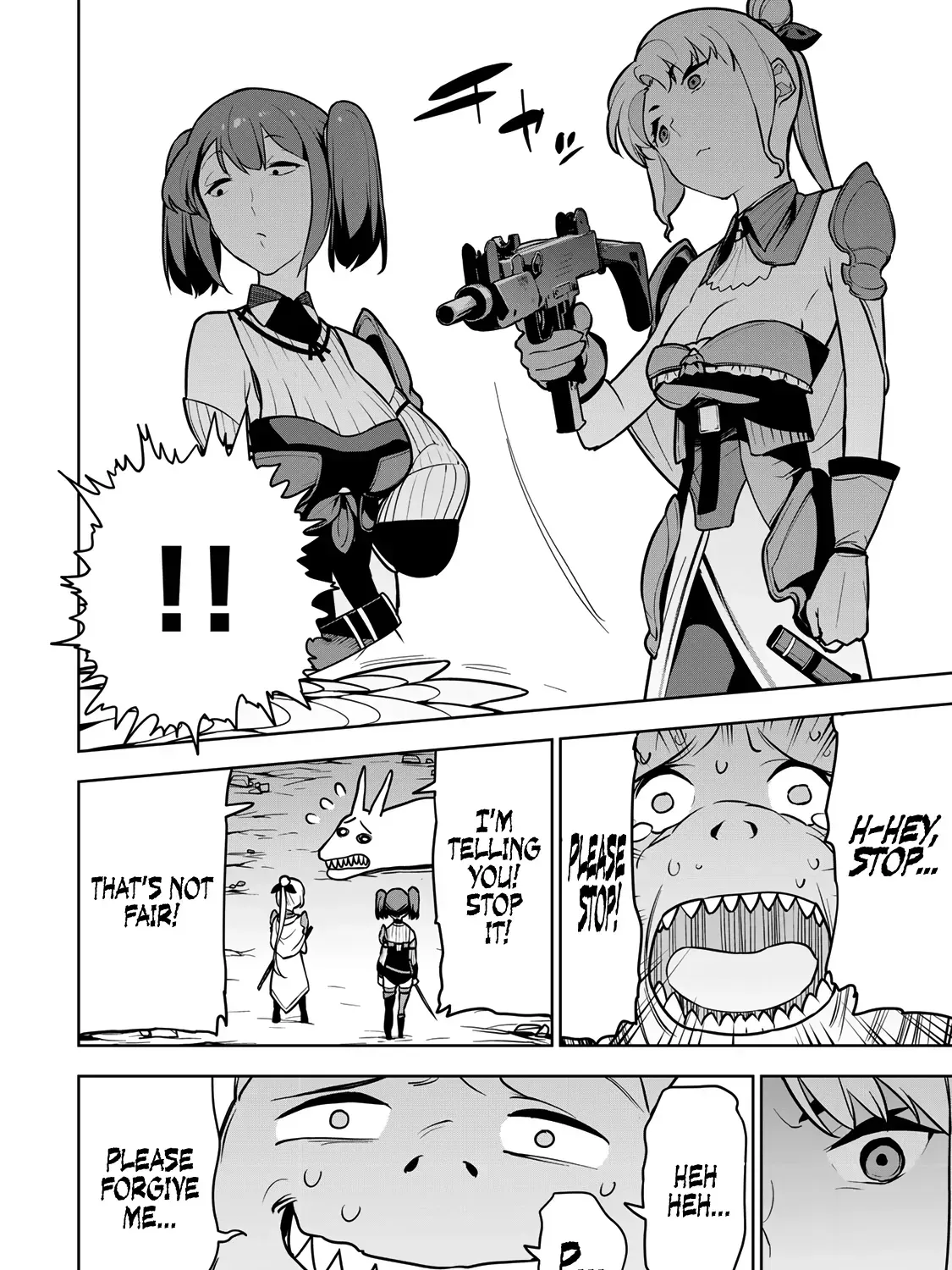 The Exiled Cheating Magician Enjoys a Carefree Second Life.: I Can Grant “Reinforcement Points” Not Only to Weapons, but to Anything, and I Can Revoke the Effects at Any Time I Choose. But Are Those Left Behind Okay? Chapter 9 page 55 - 