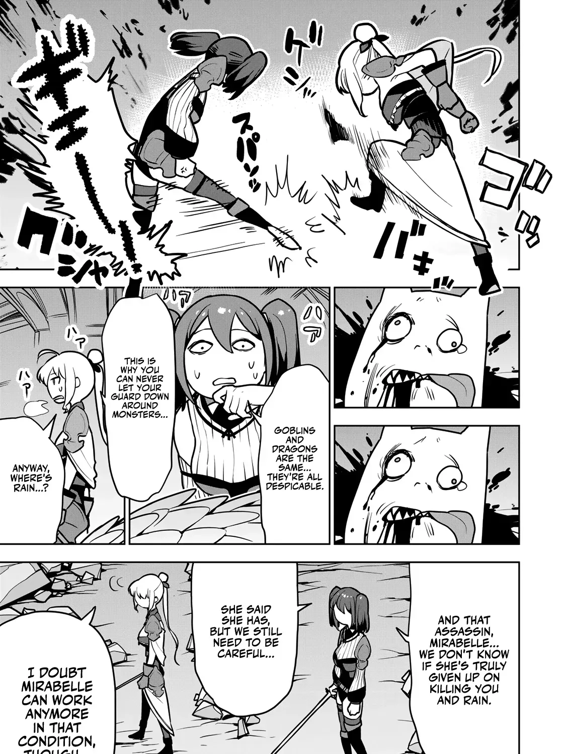 The Exiled Cheating Magician Enjoys a Carefree Second Life.: I Can Grant “Reinforcement Points” Not Only to Weapons, but to Anything, and I Can Revoke the Effects at Any Time I Choose. But Are Those Left Behind Okay? Chapter 9 page 61 - 