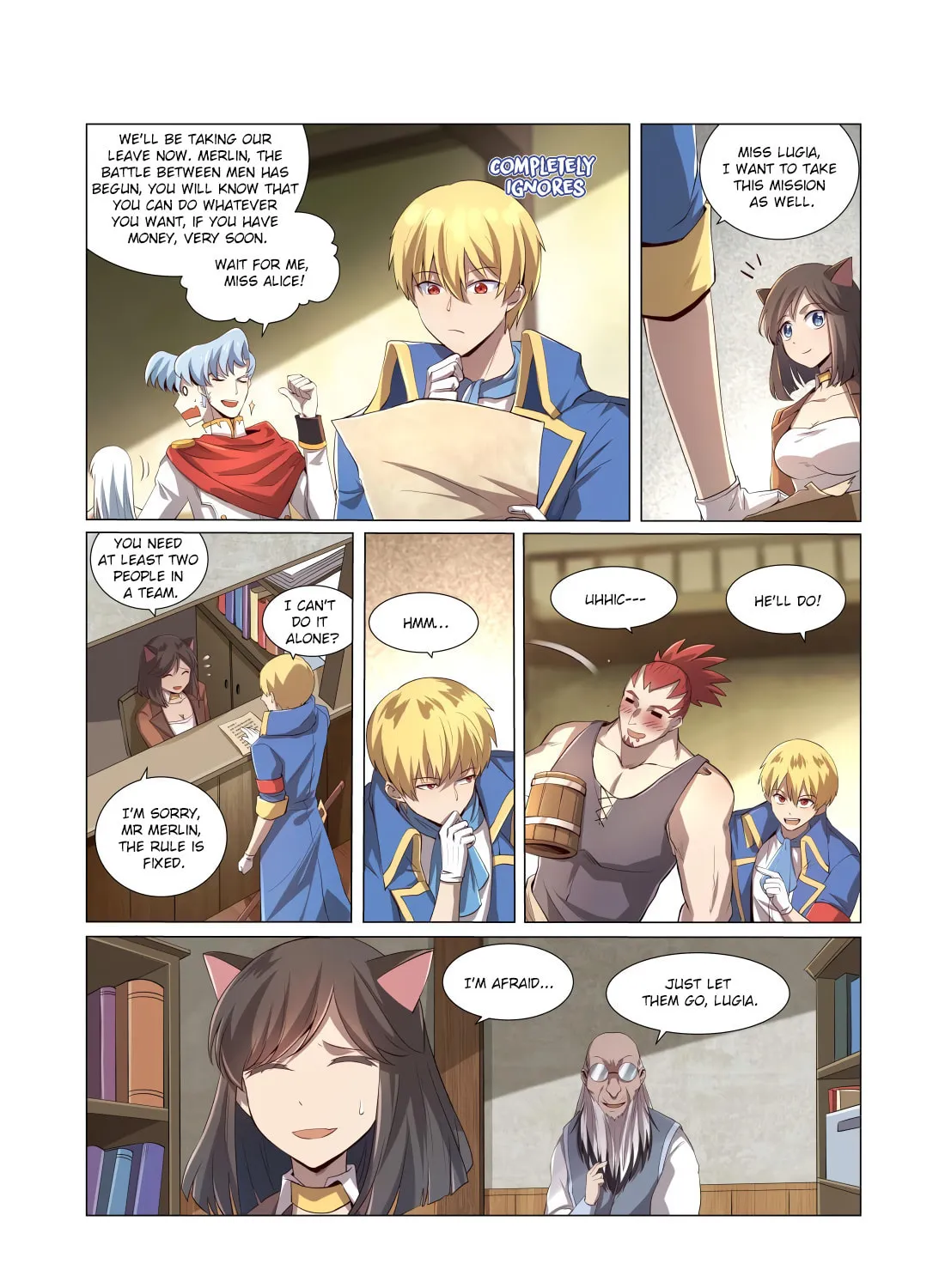 The Laid Off Demon King Chapter 28 page 6 - 