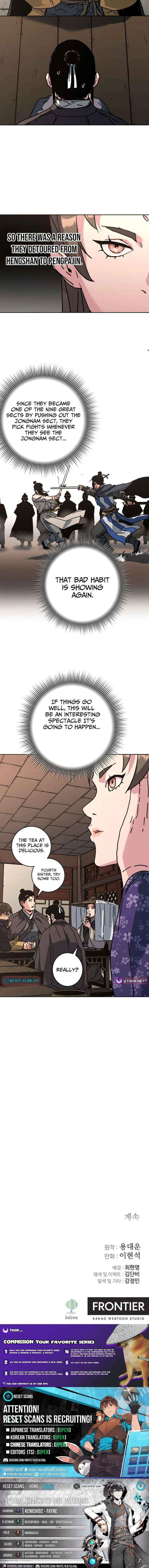 The Last Master of Jongnam Sect Chapter 36 page 13 - 