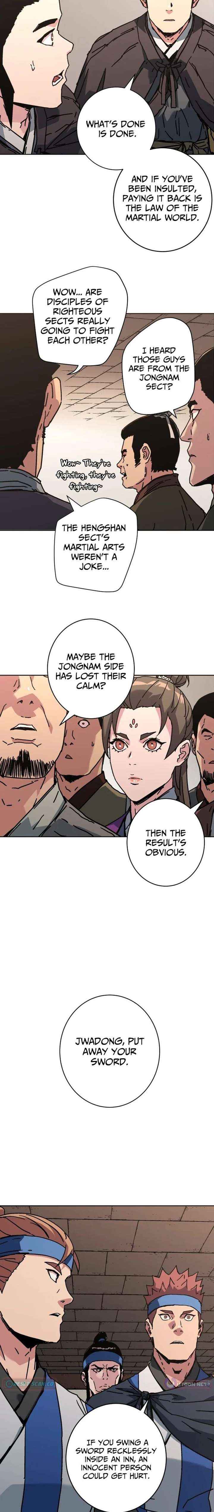 The Last Master of Jongnam Sect Chapter 37 page 14 - 