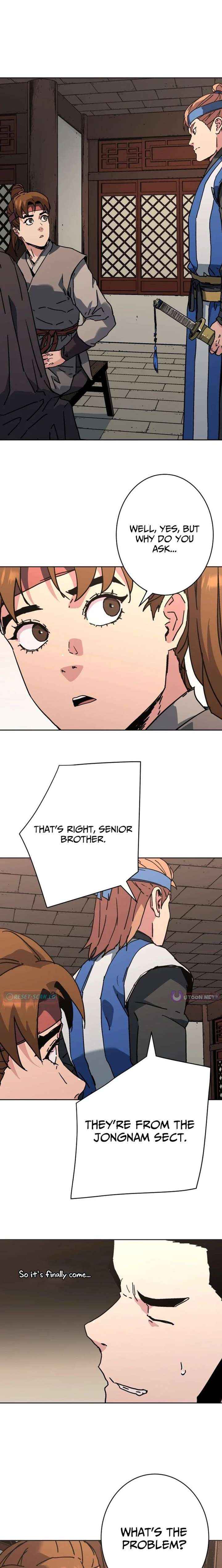 The Last Master of Jongnam Sect Chapter 37 page 7 - 