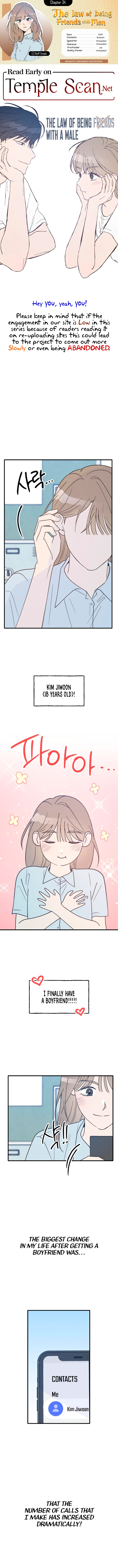 The Law Of Being Friends With A Male Chapter 34 page 1 - 