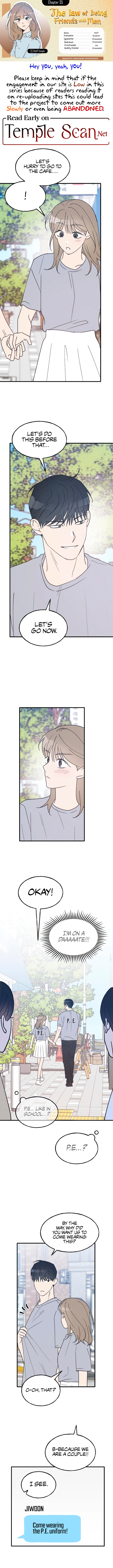 The Law Of Being Friends With A Male Chapter 35 page 1 - 