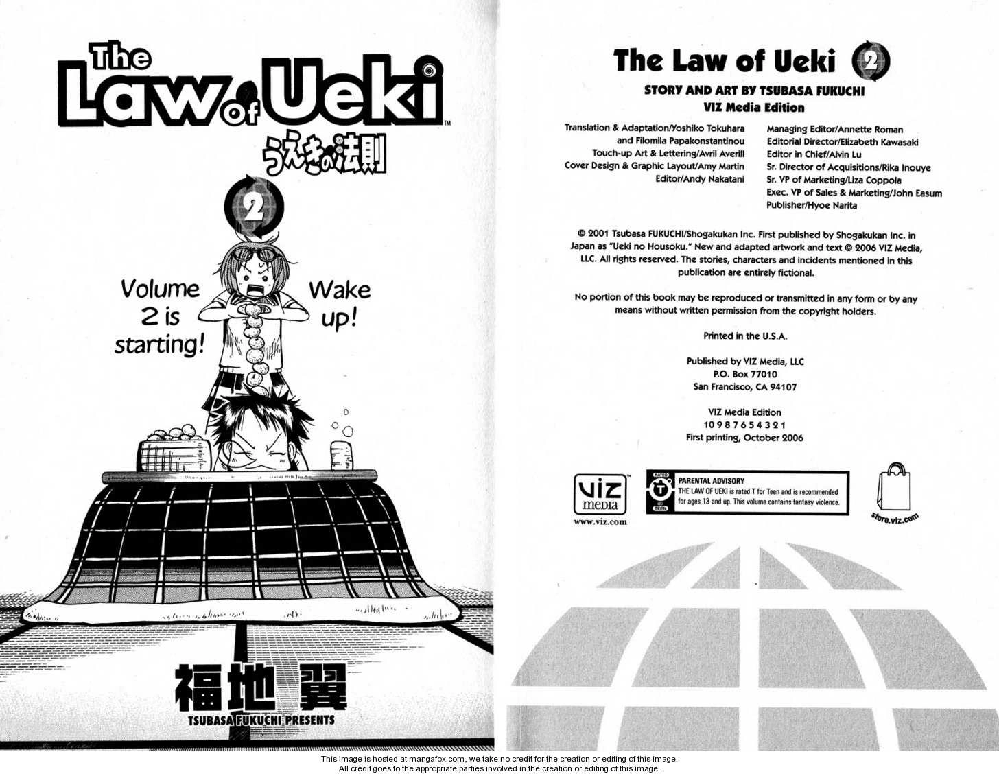 The Law of Ueki Chapter 0 page 3 - 
