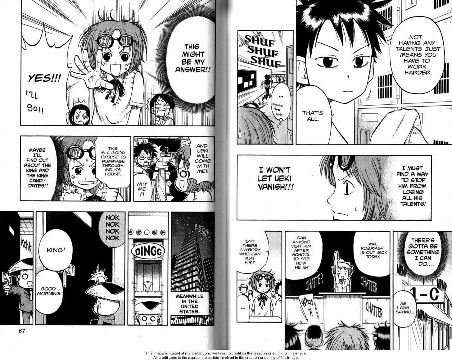 The Law of Ueki Chapter 0 page 35 - 