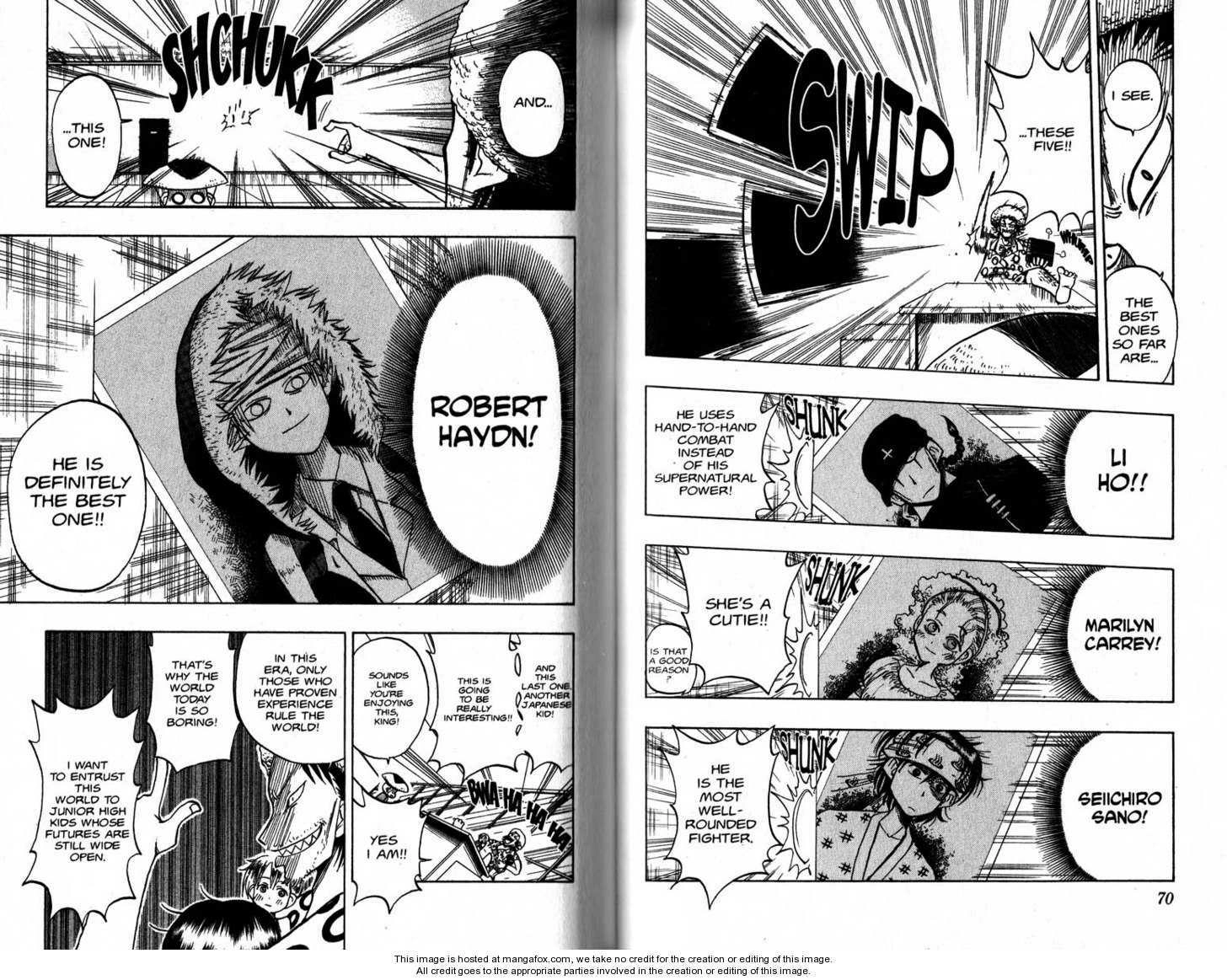 The Law of Ueki Chapter 0 page 37 - 